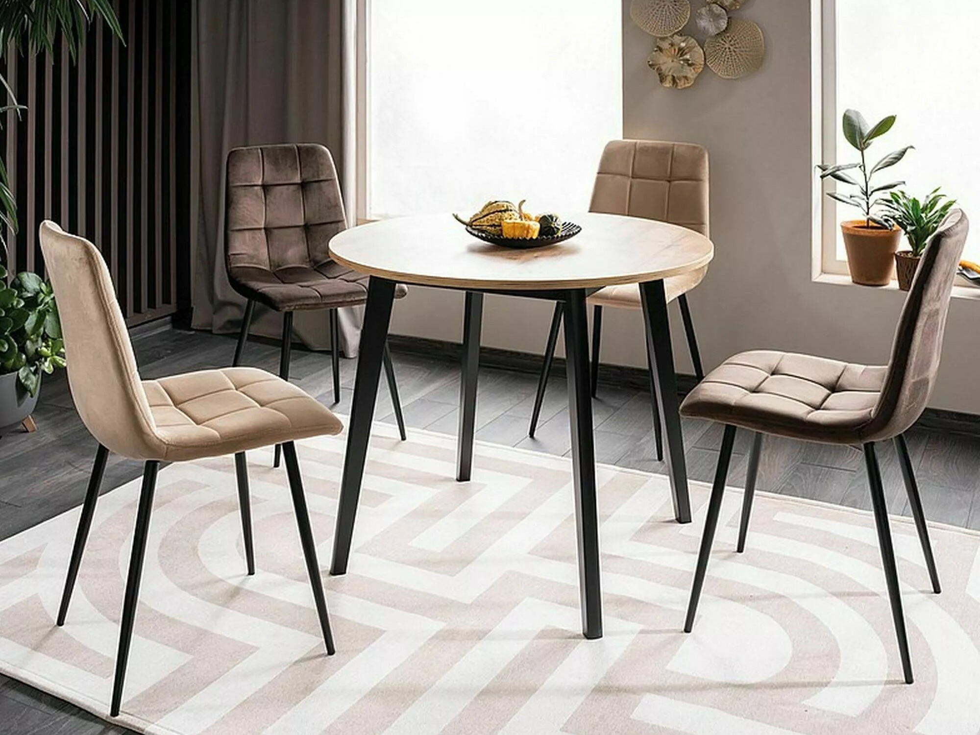 Krēsls Detroit 755 (Brūns)