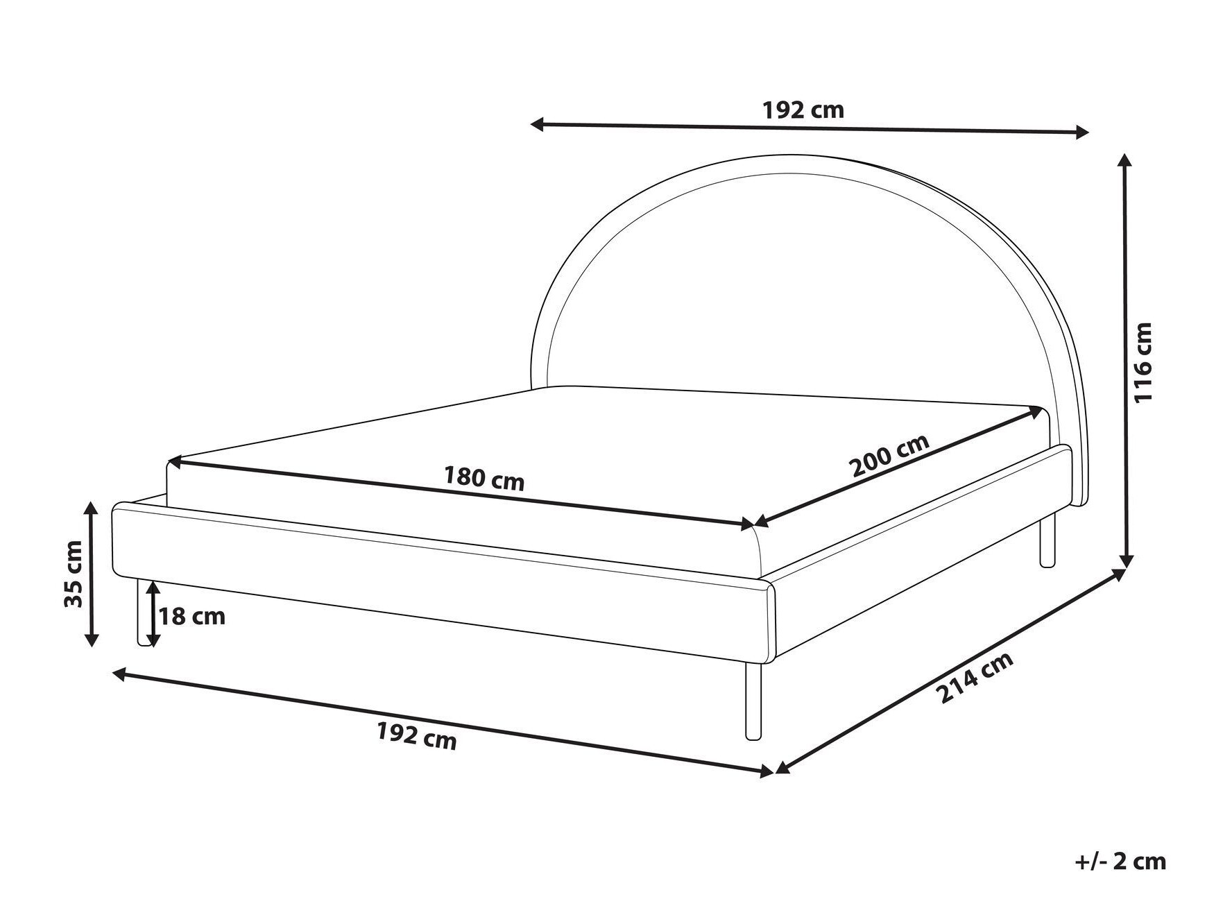 Кровать Berwyn 331 (Светло-серый)