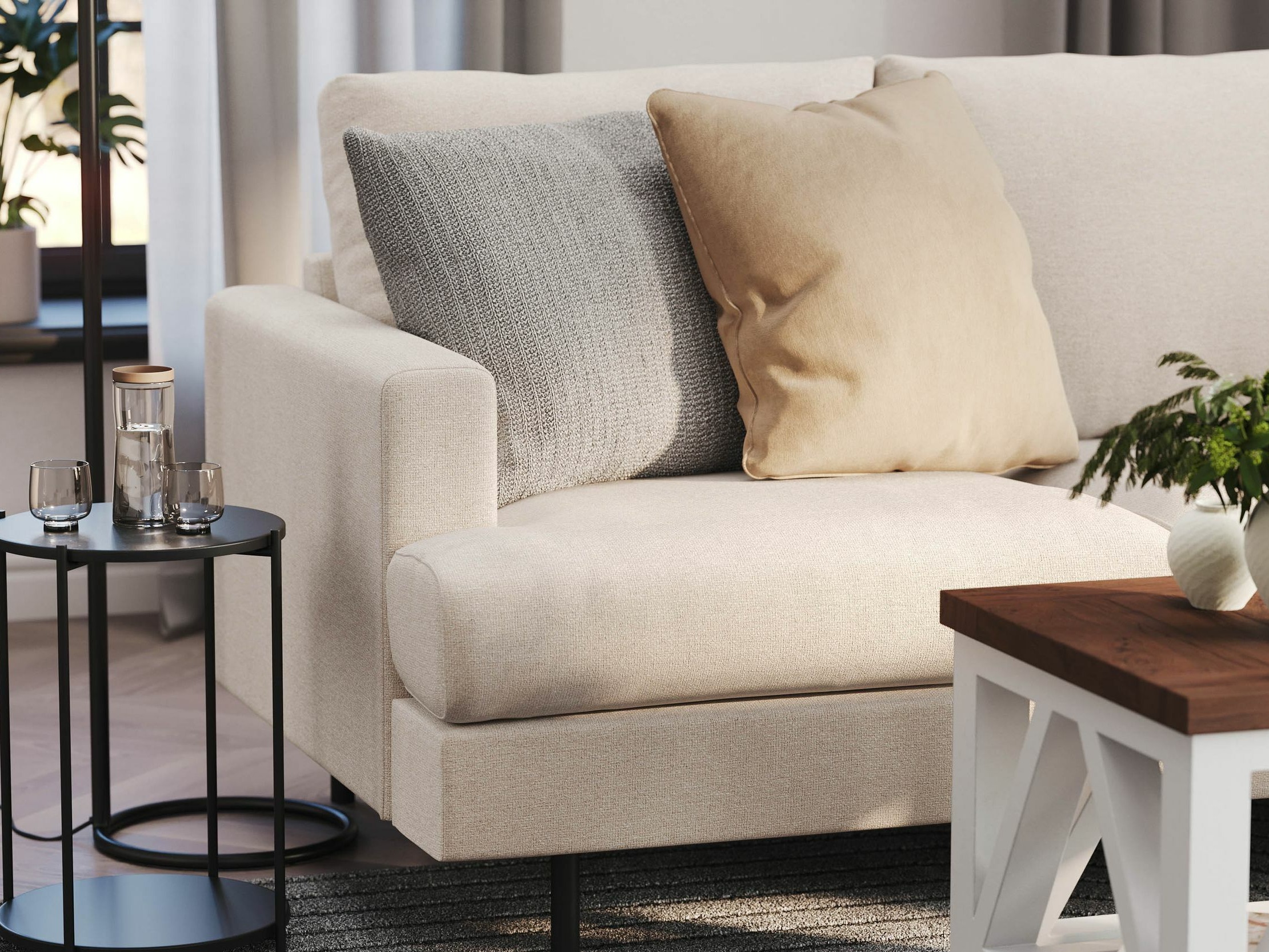 Stūra dīvāns Ophliva 106 (Grande 03)