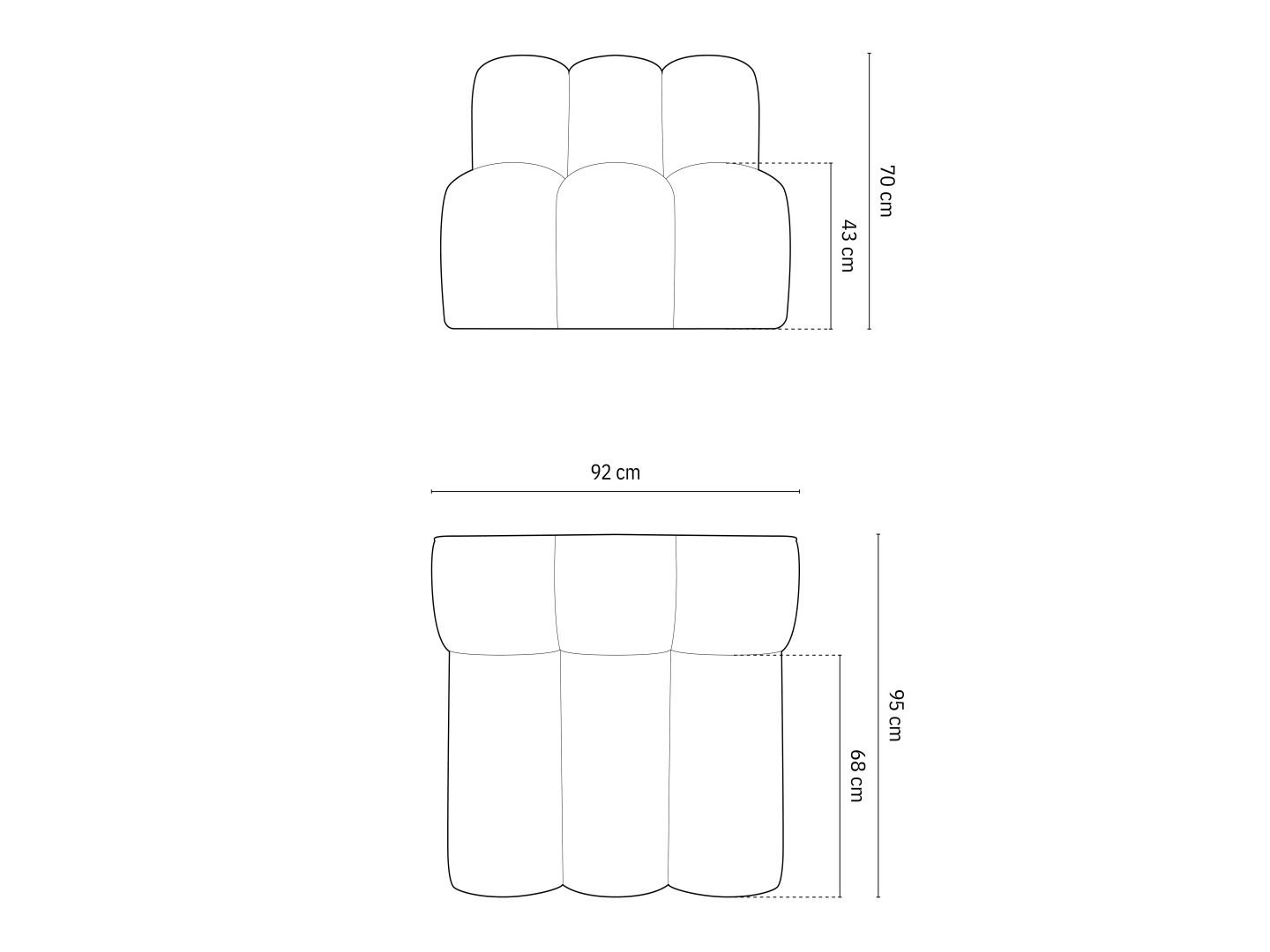 Модульное кресло Cirleve 108 (Salvador 1)