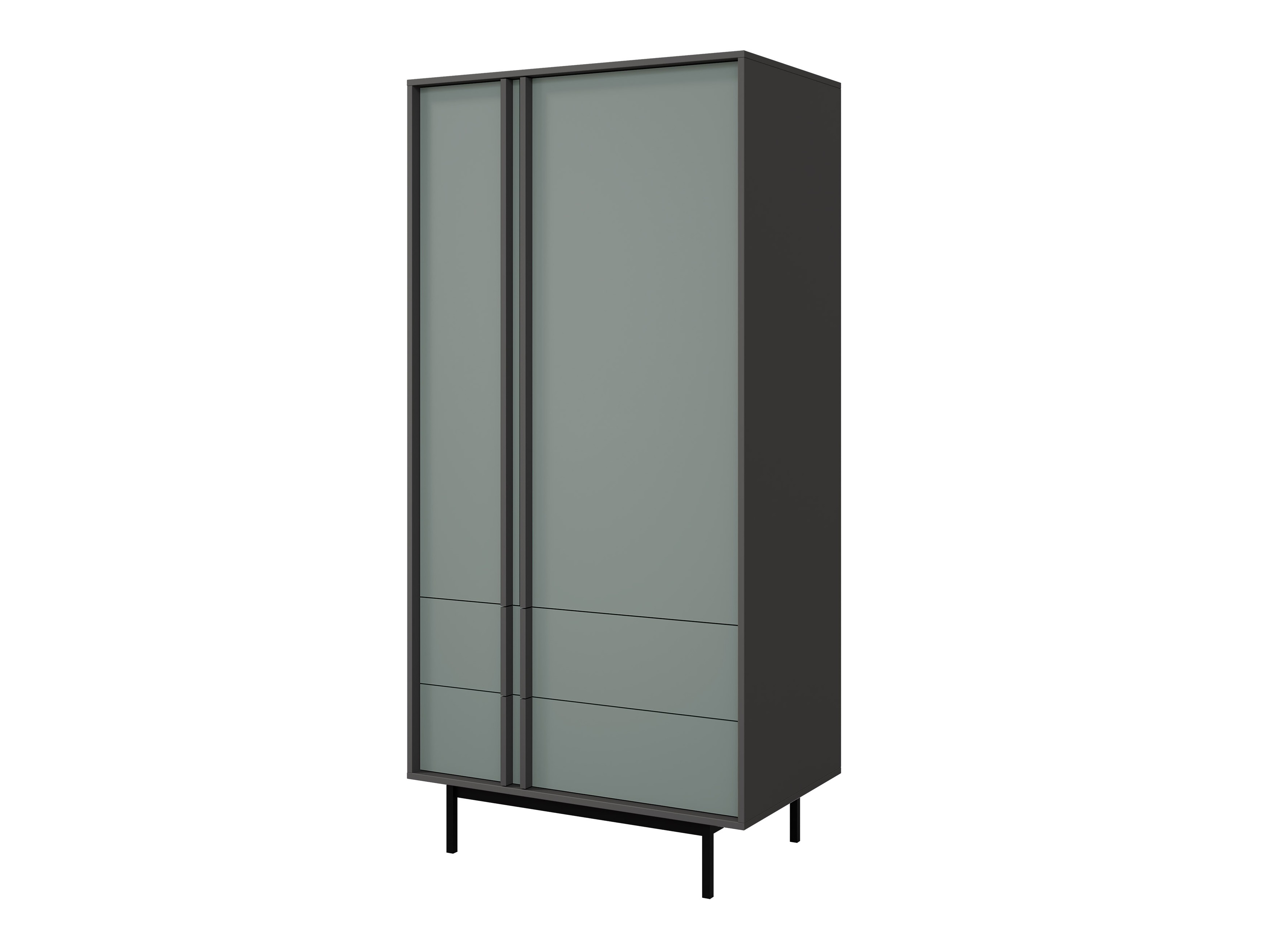 Шкаф Levali 100 (Пыльно-зеленый)