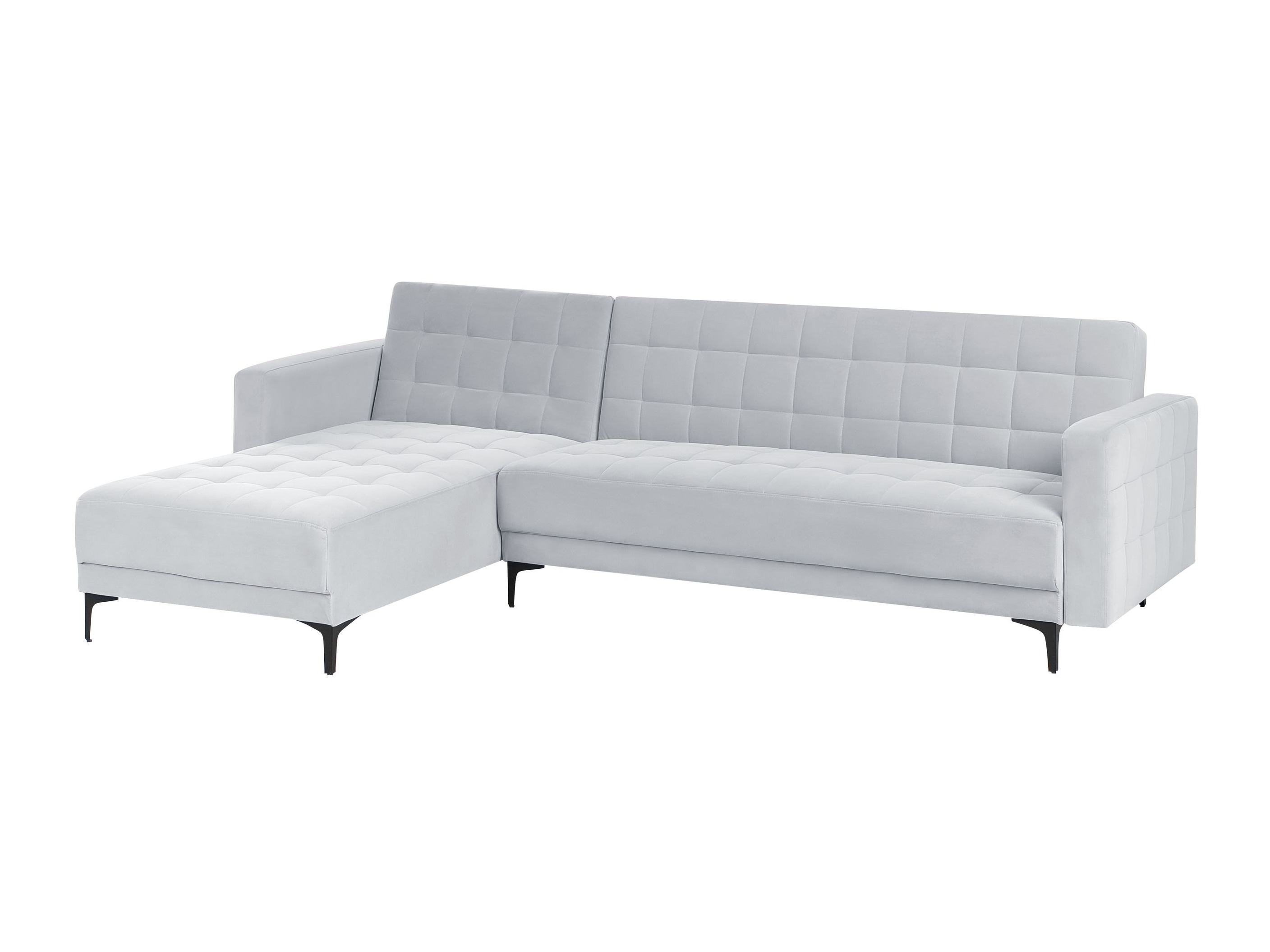 Stūra dīvāns Felvena 124 (Gaiši pelēks)