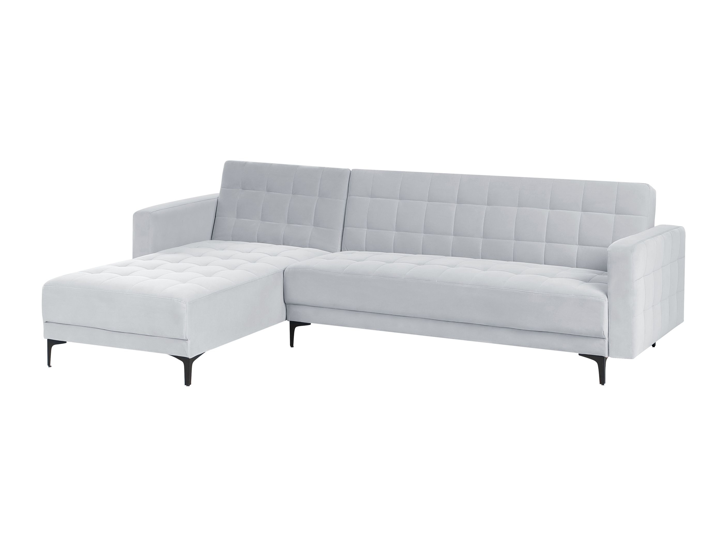 Stūra dīvāns Felvena 124 (Gaiši pelēks)