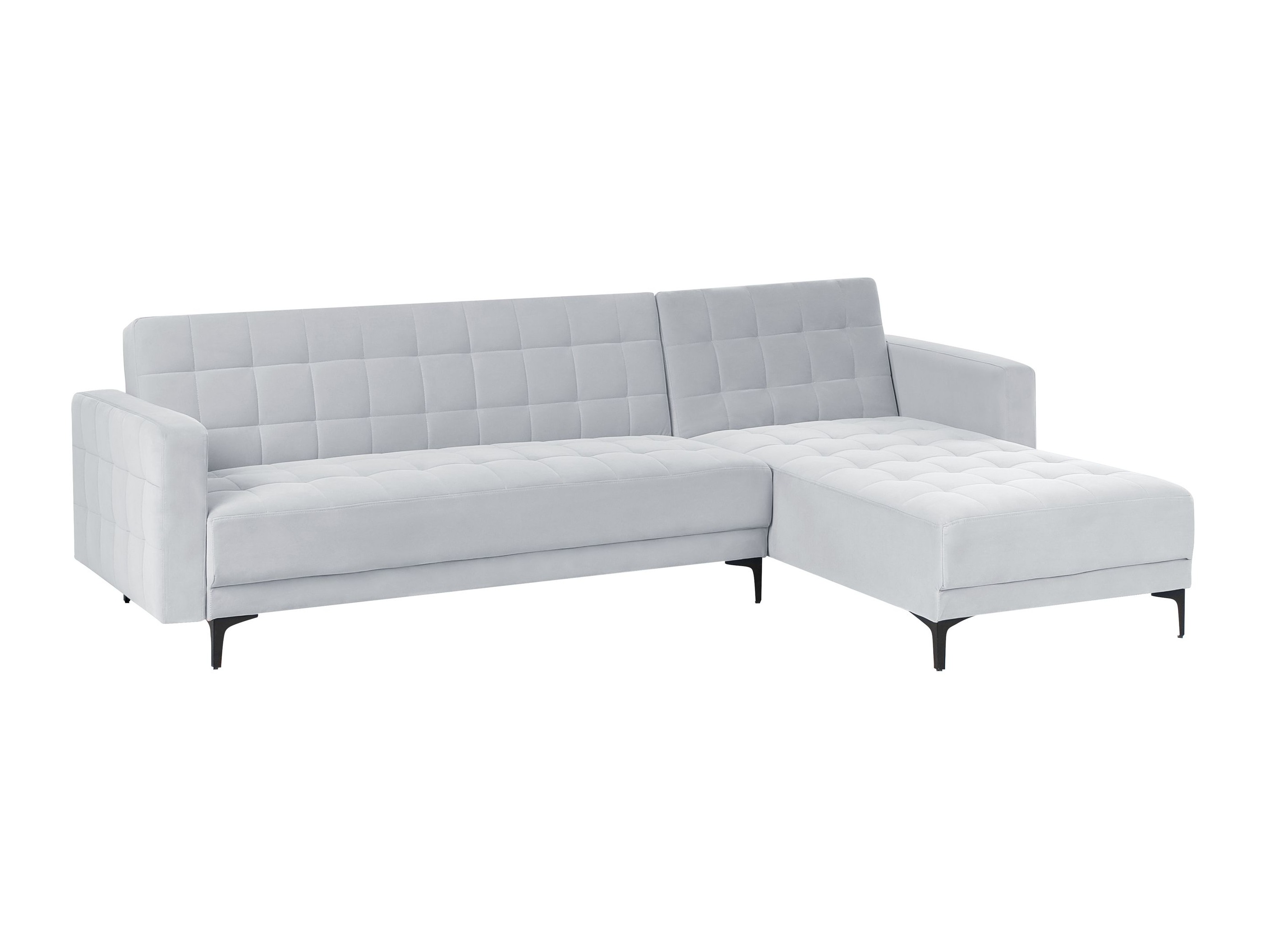 Stūra dīvāns Felvena 124 (Gaiši pelēks)