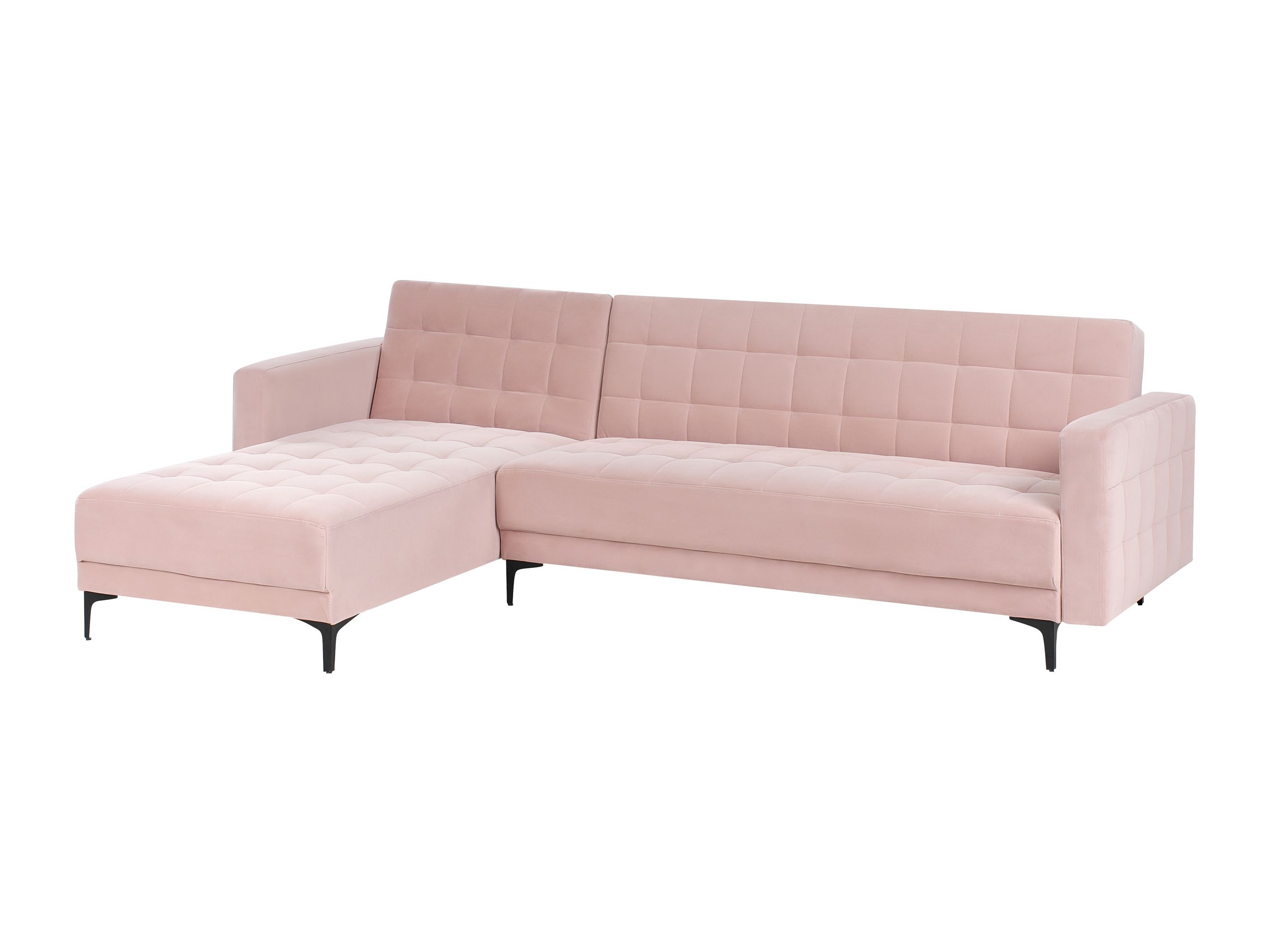 Stūra dīvāns Felvena 124 (Tumši rozā)