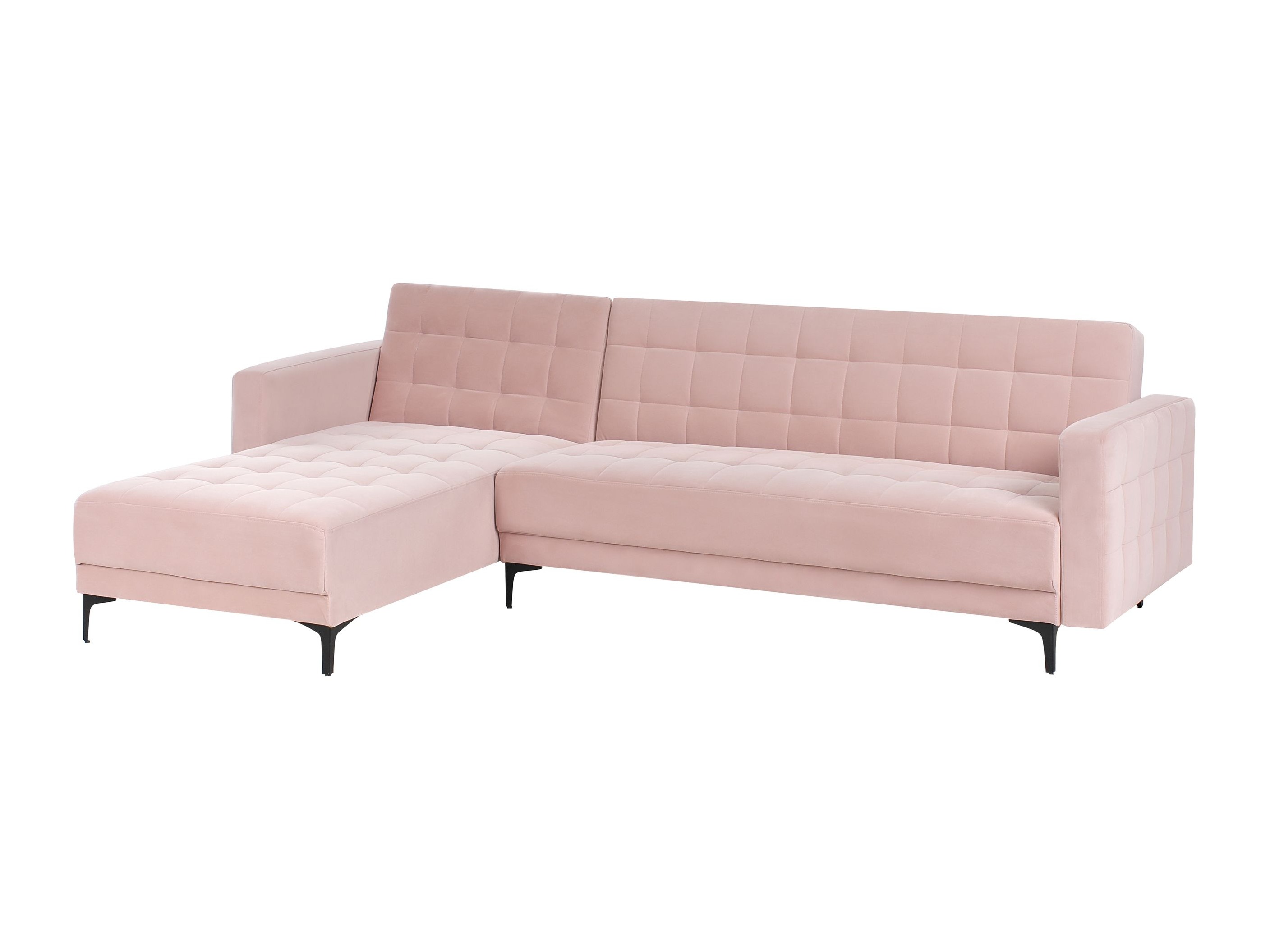 Stūra dīvāns Felvena 124 (Tumši rozā)