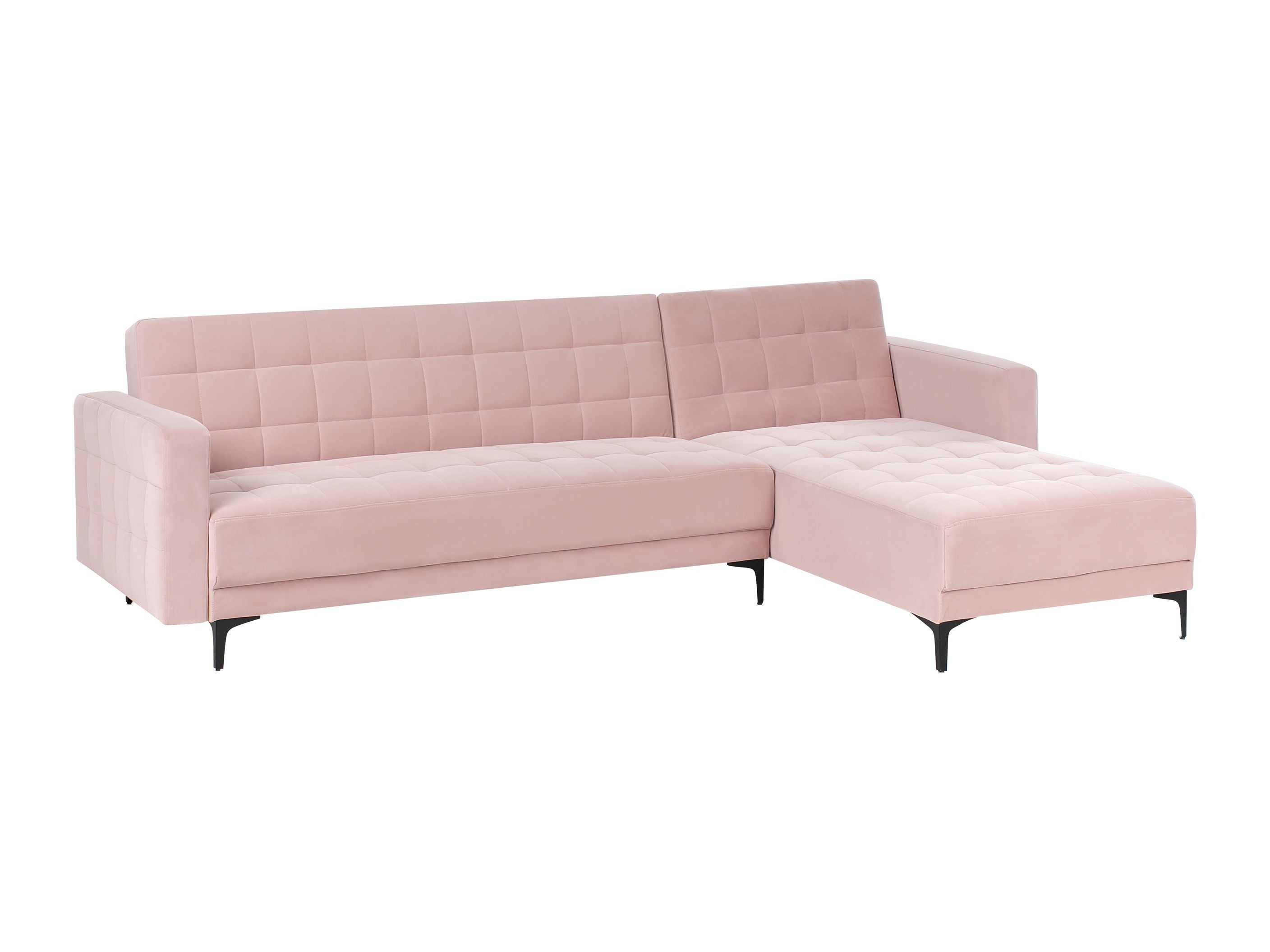 Stūra dīvāns Felvena 124 (Tumši rozā)