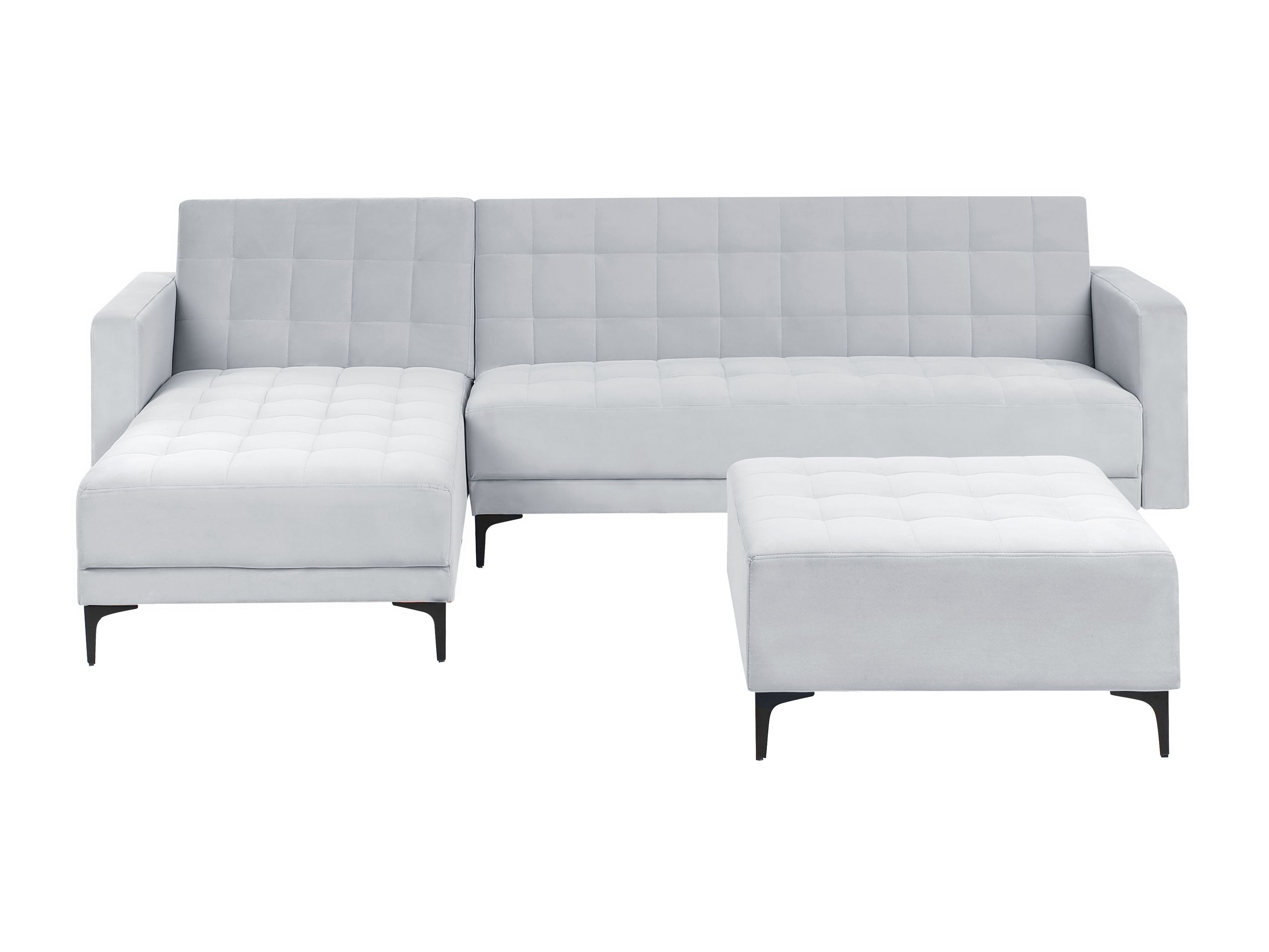 Угловой диван Felvena 124 (Светло-серый)