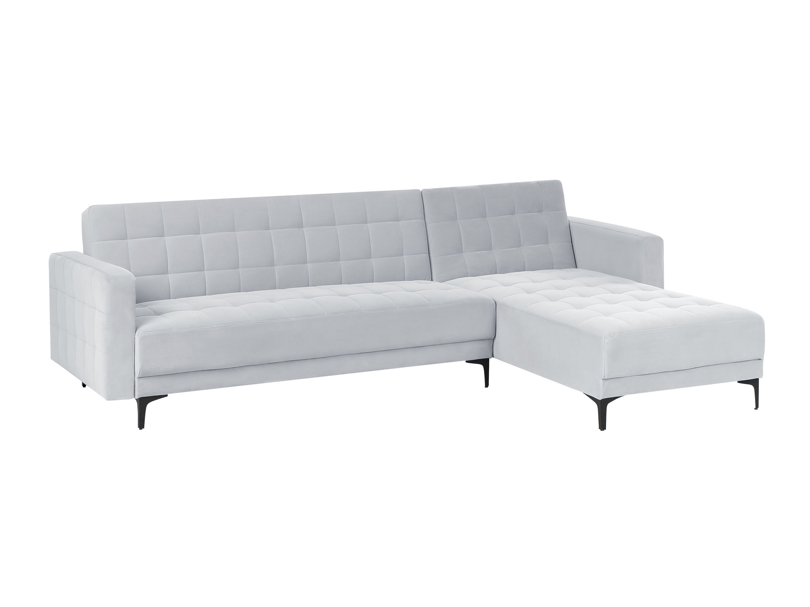 Угловой диван Felvena 124 (Светло-серый)