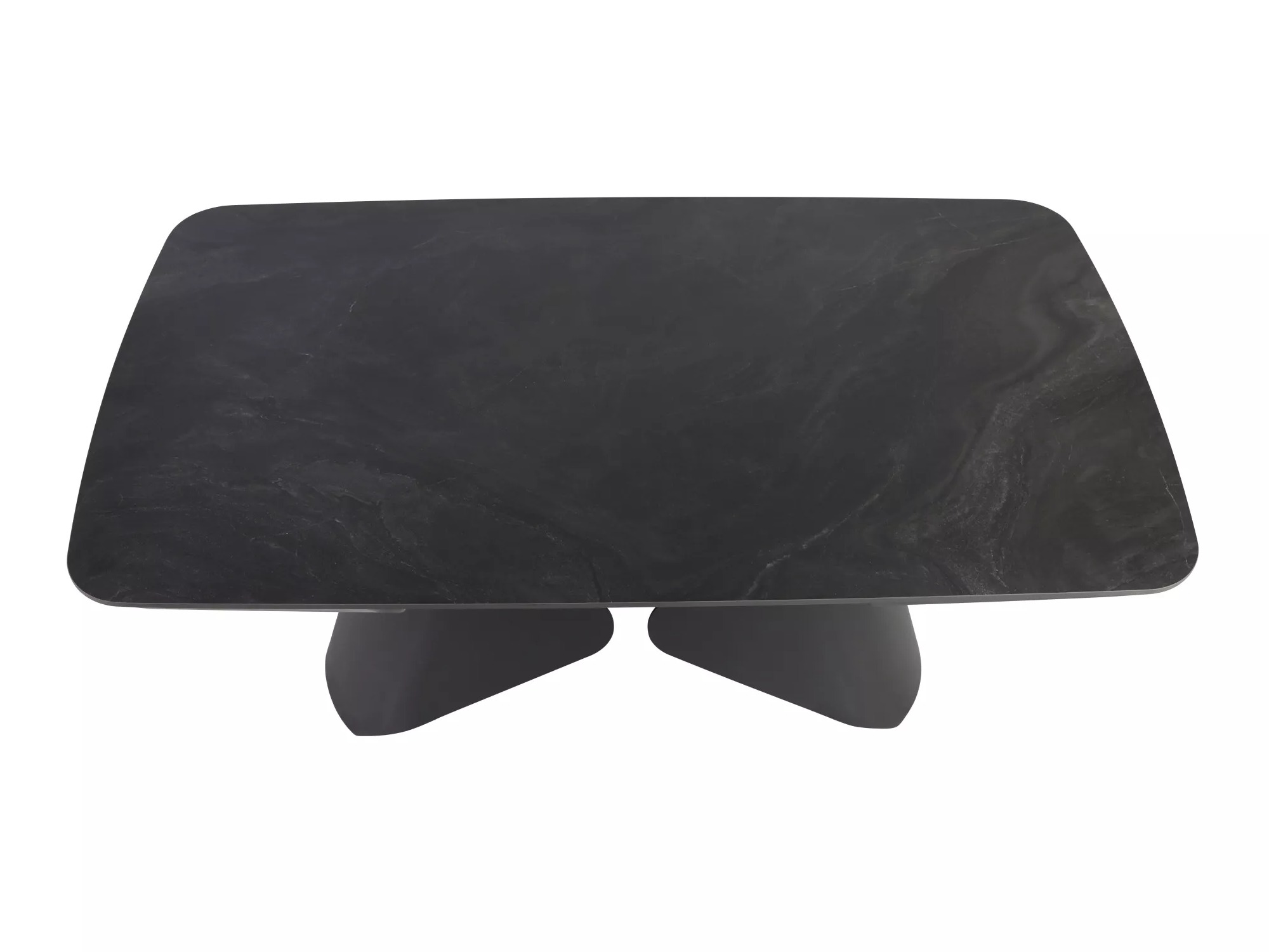 Galds Detroit 757 (Melnais marmors + Melns)