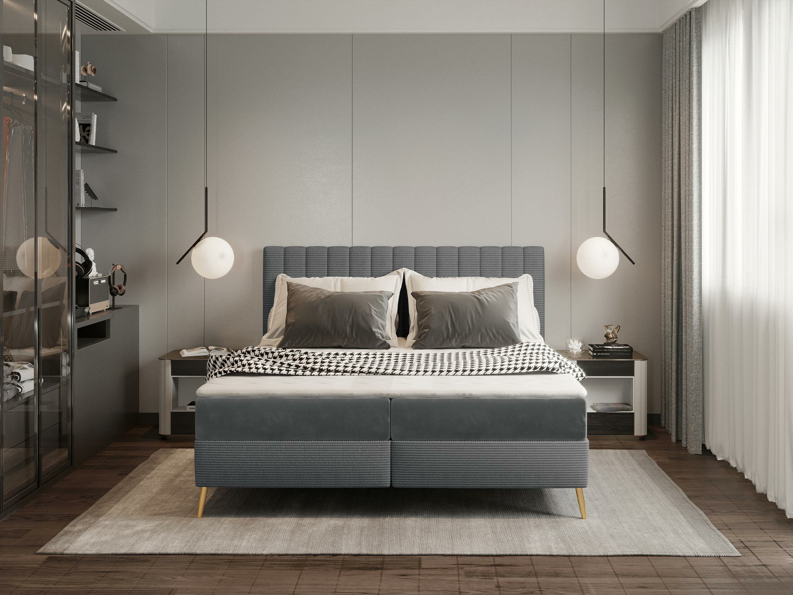 Kontinentālā gulta Indiana 159 (Poso 22 + Kronos 22)