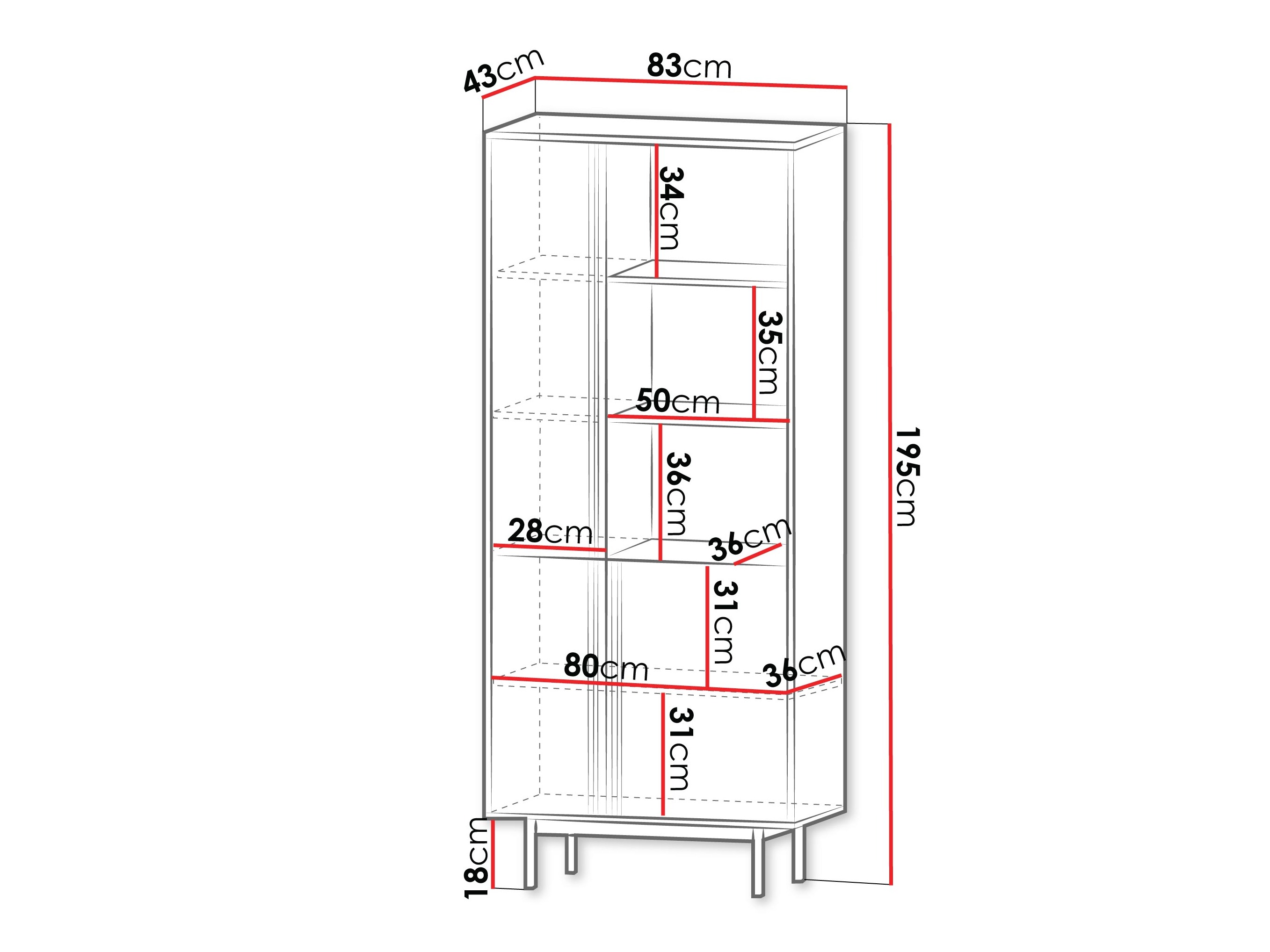 Plaukts Levali 101 (Putekļaini zaļa)
