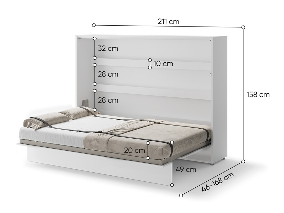 Siena gulta Concept Pro Lenart Levfere 115 (Balts)