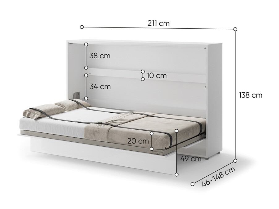 Siena gulta Concept Pro Lenart Levfere 115 (Balts)