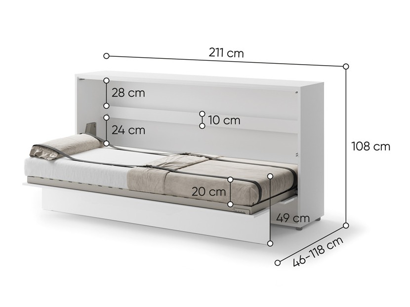 Siena gulta Concept Pro Lenart Levfere 115 (Balts)