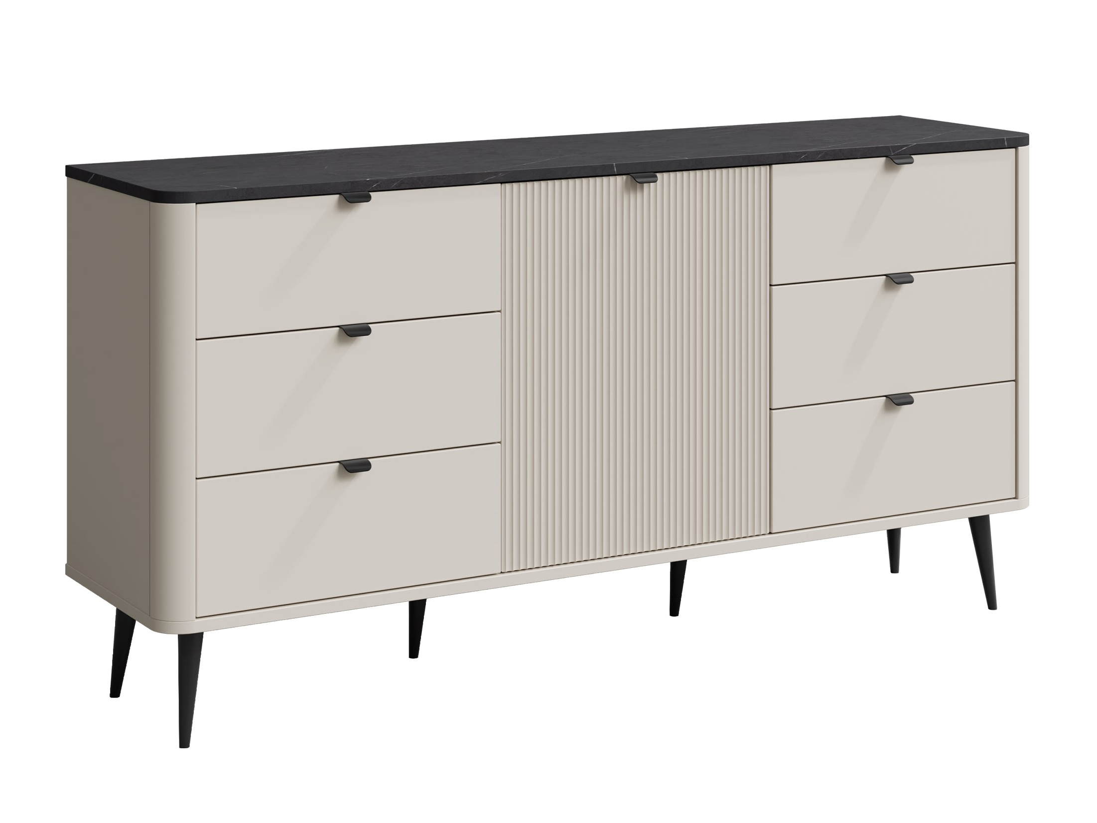 Kumode Lufela 107 (Kašmirs + Pelēks marmors)