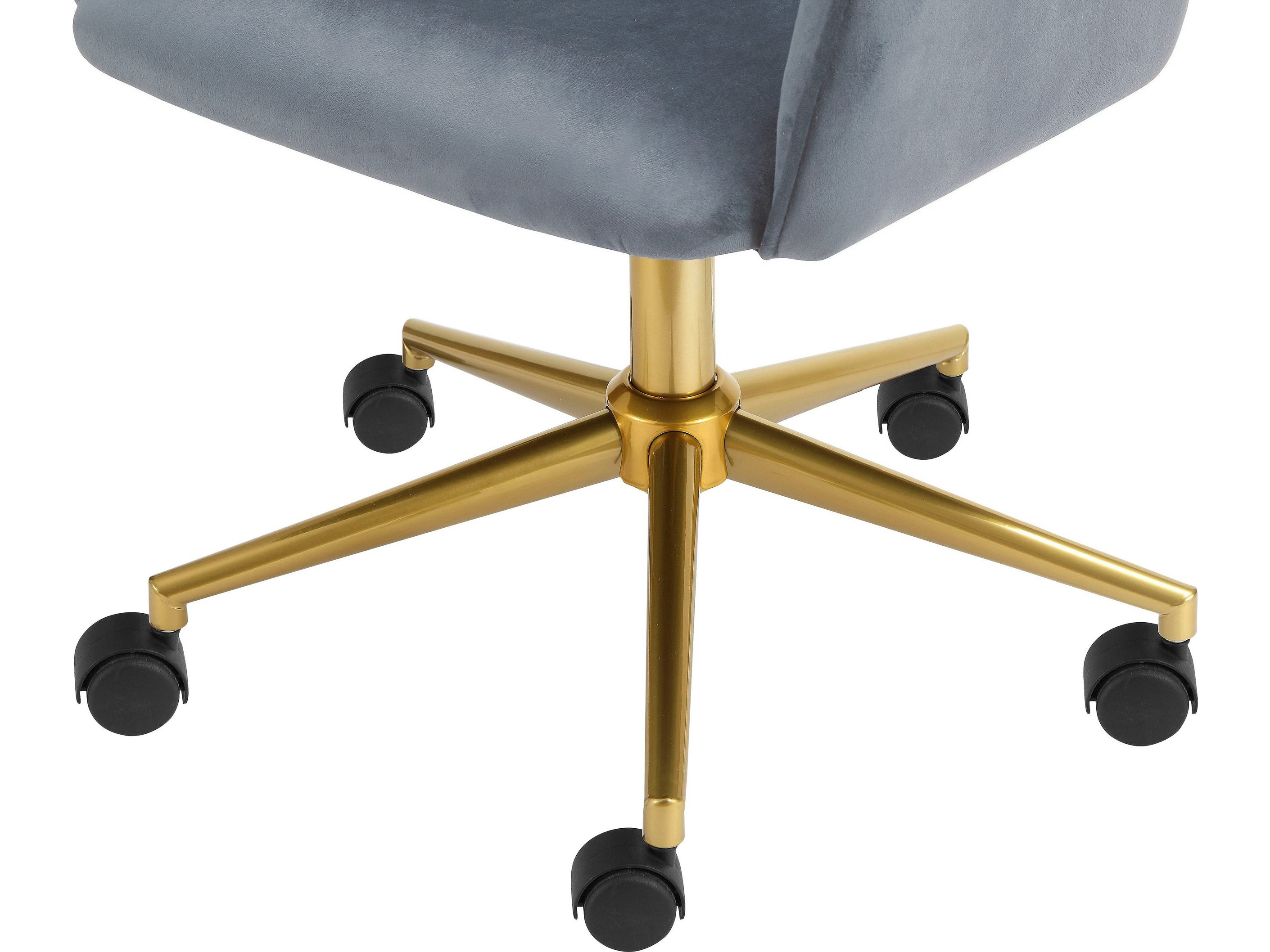 Офисный стул Denton 470 (Серый + Золотой)