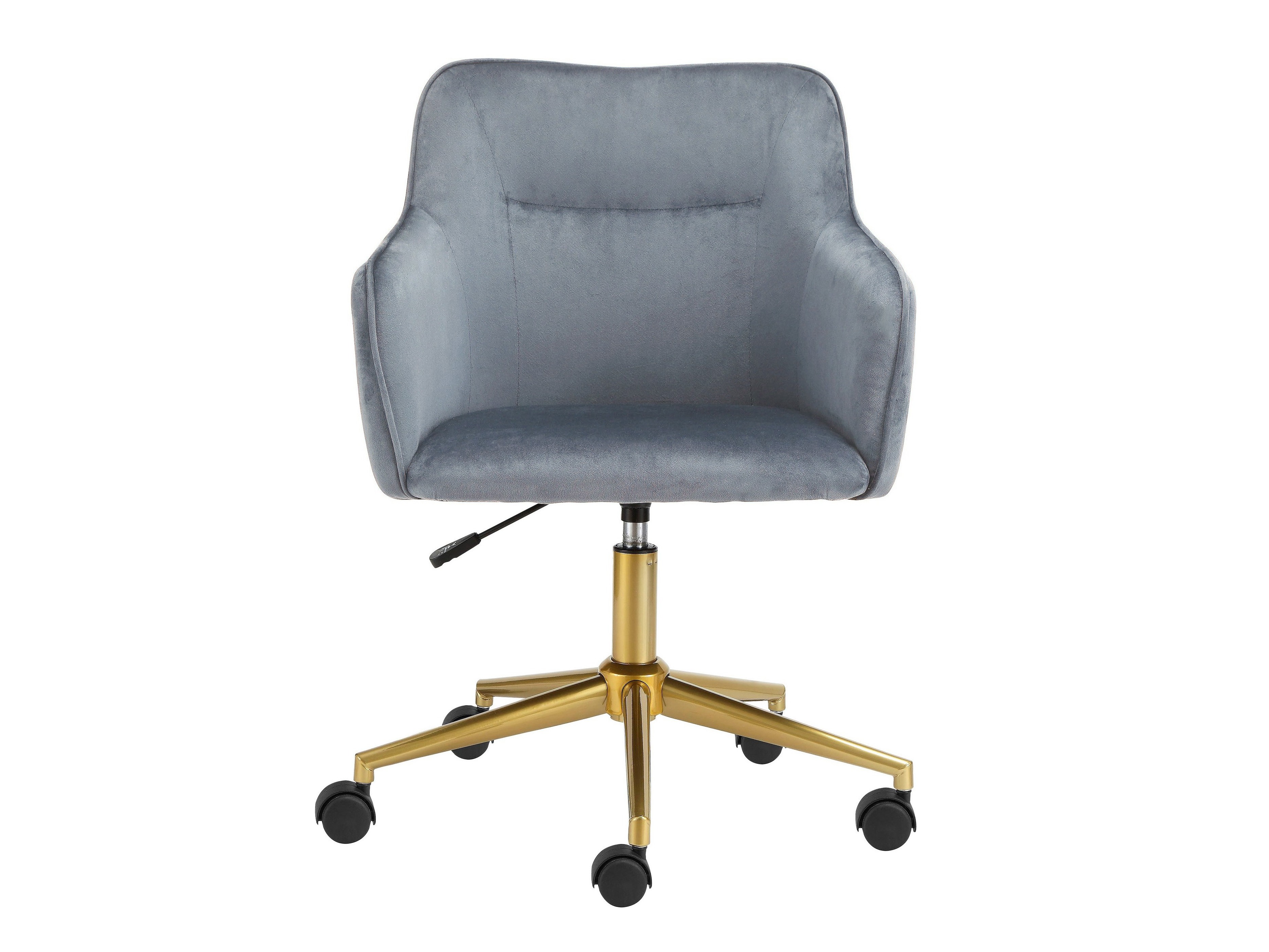 Офисный стул Denton 470 (Серый + Золотой)