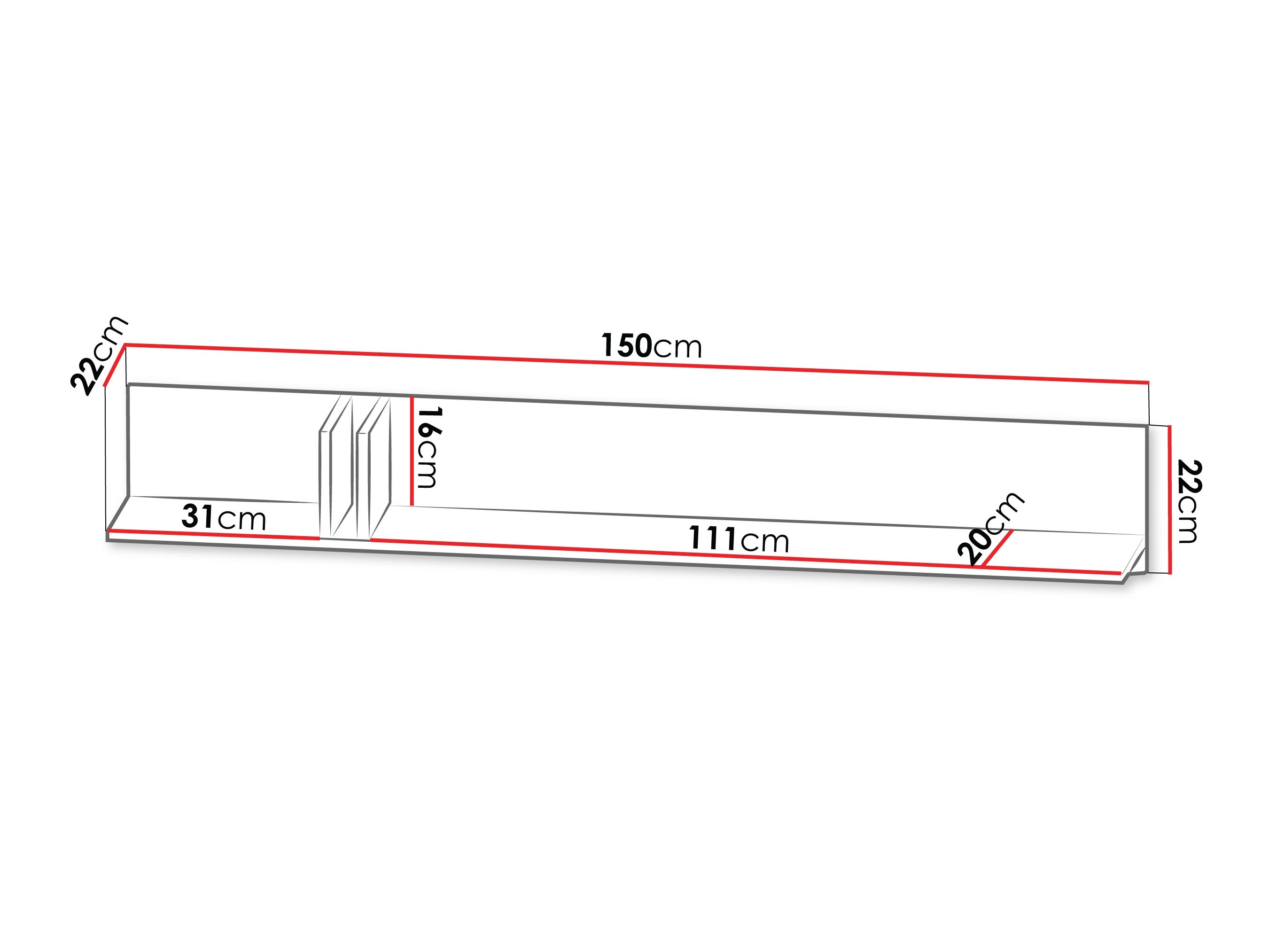 Piekarams plaukts Levali 113 (Bēšs)