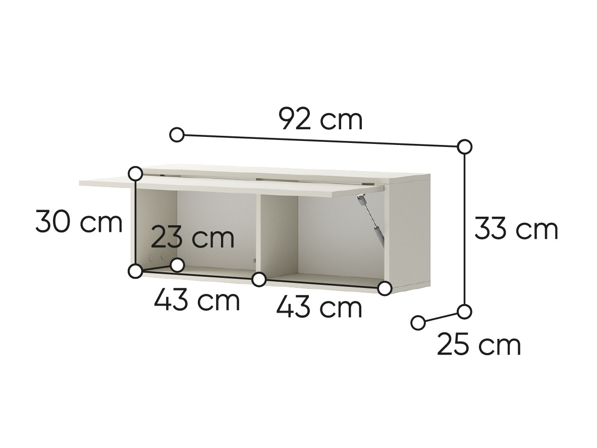 Piekarams skapītis Concept Pro Lenart Levfere 153 (Cosisemere)