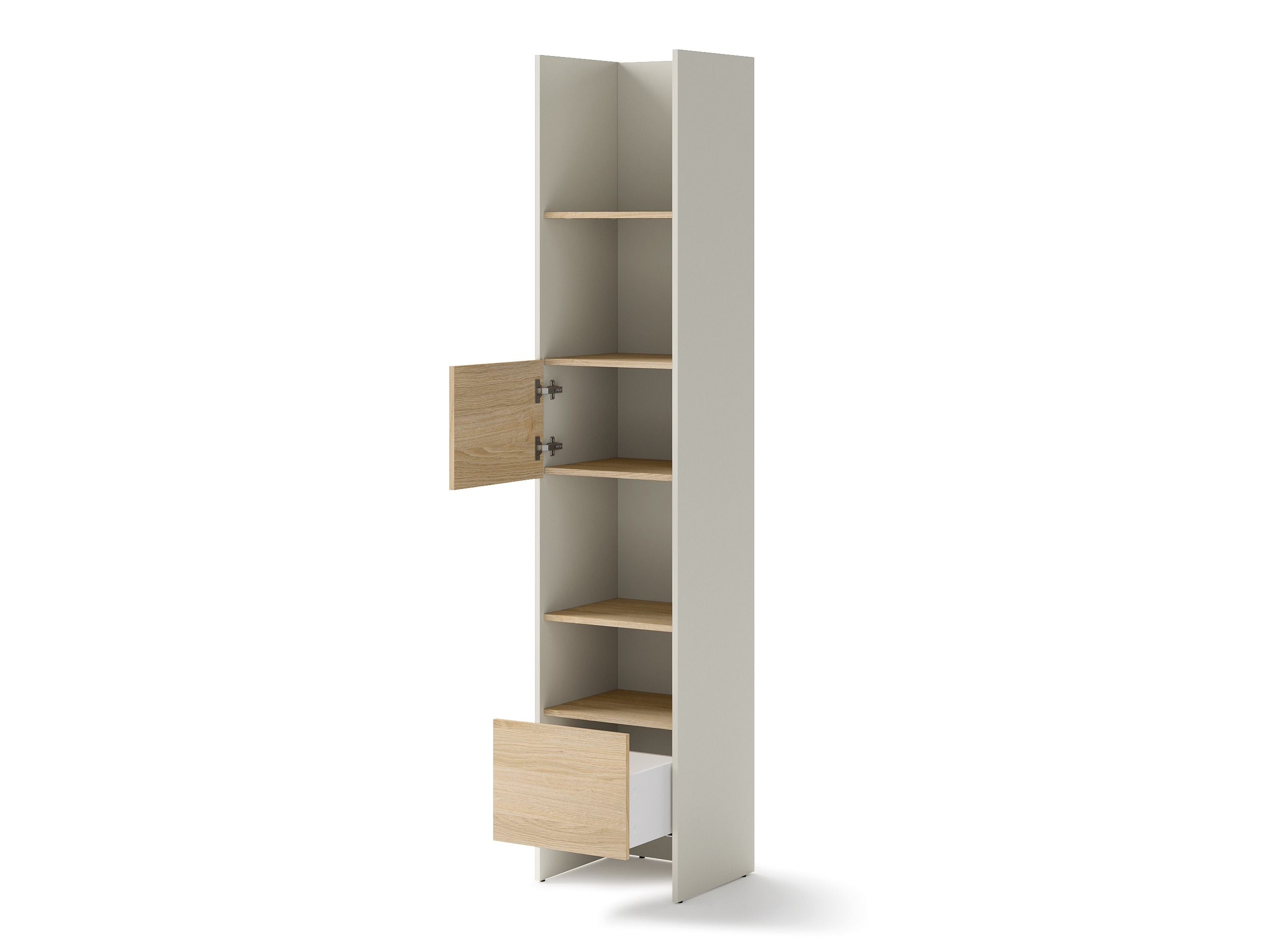 Plaukts Concept Pro Lenart Levfere 147 (Kašmirs + Ozols)