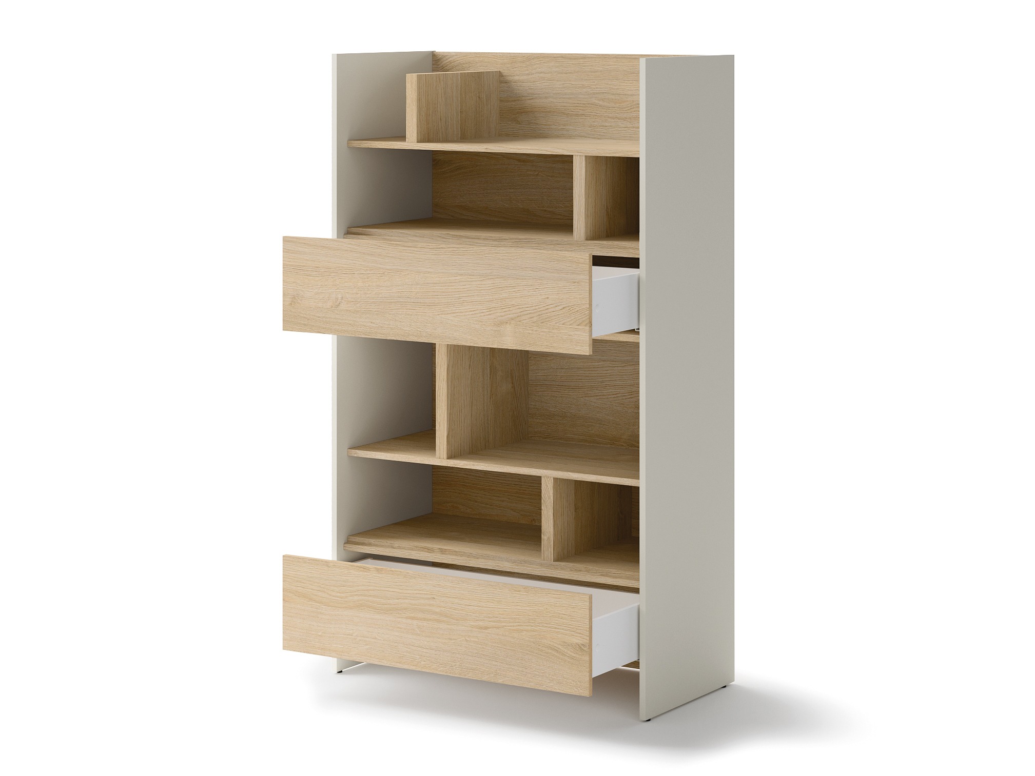 Plaukts Concept Pro Lenart Levfere 151 (Kašmirs + Ozols)