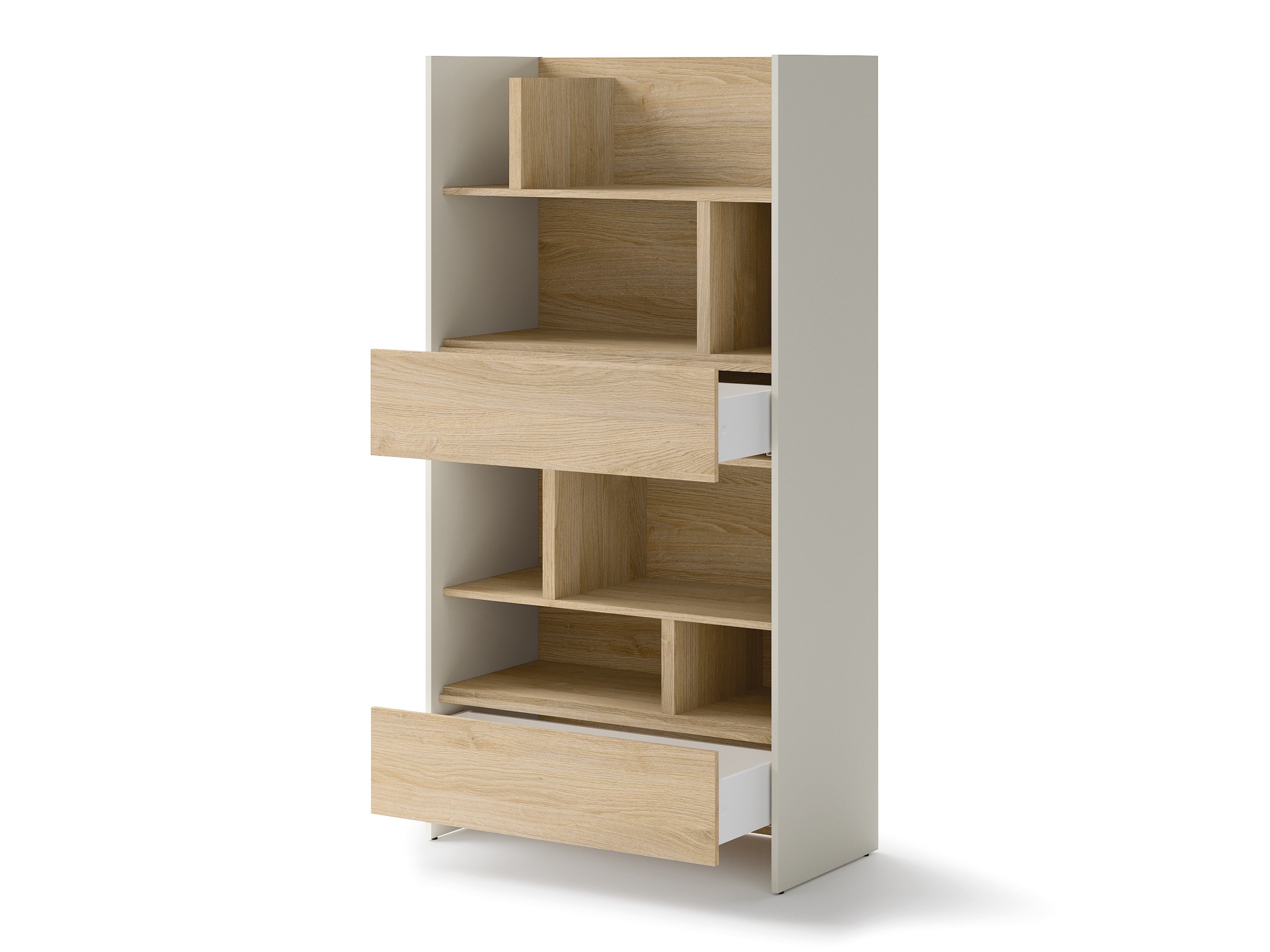 Plaukts Concept Pro Lenart Levfere 152 (Kašmirs + Ozols)