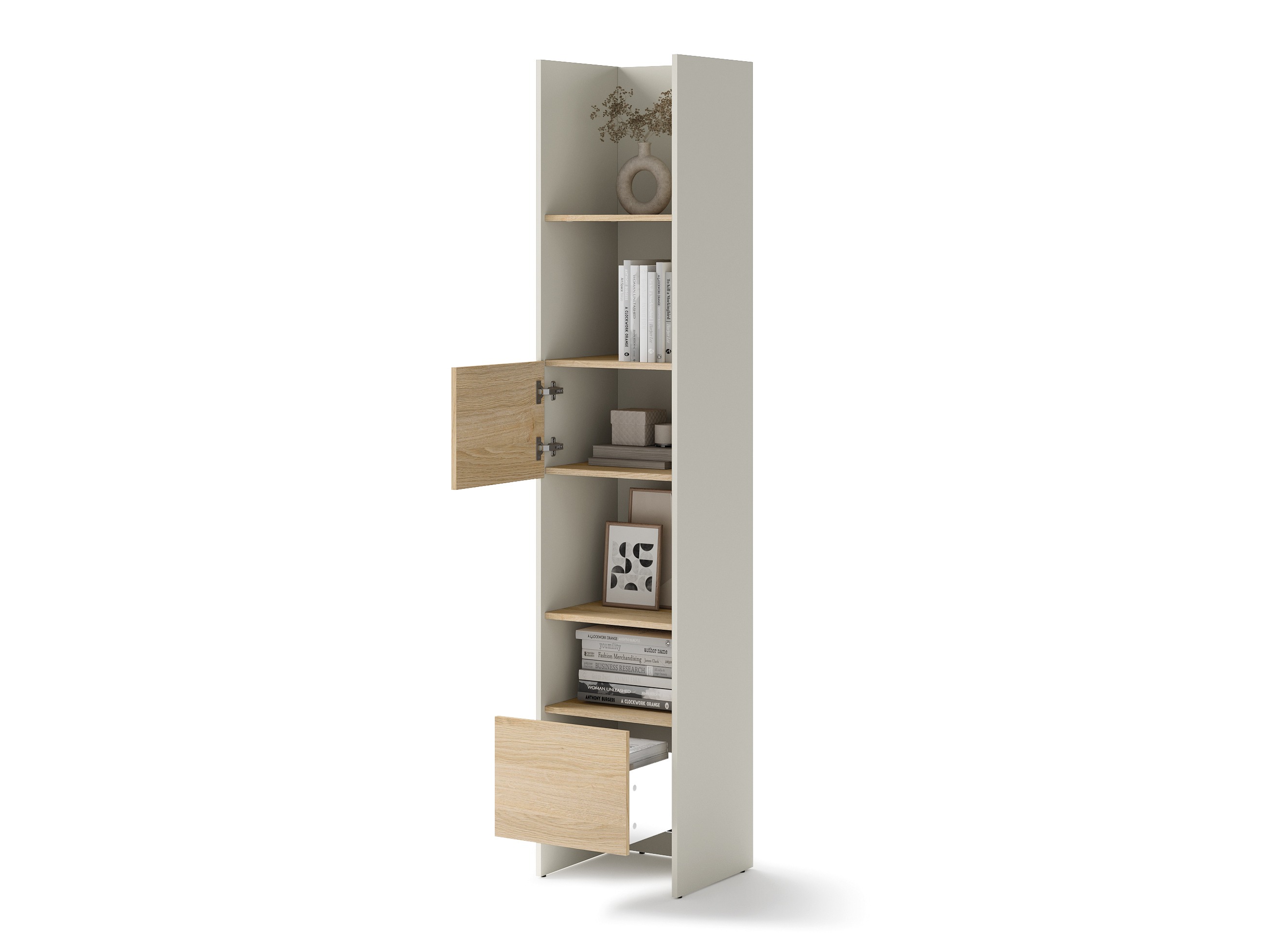 Plaukts Concept Pro Lenart VI (Kašmirs + Ozols)