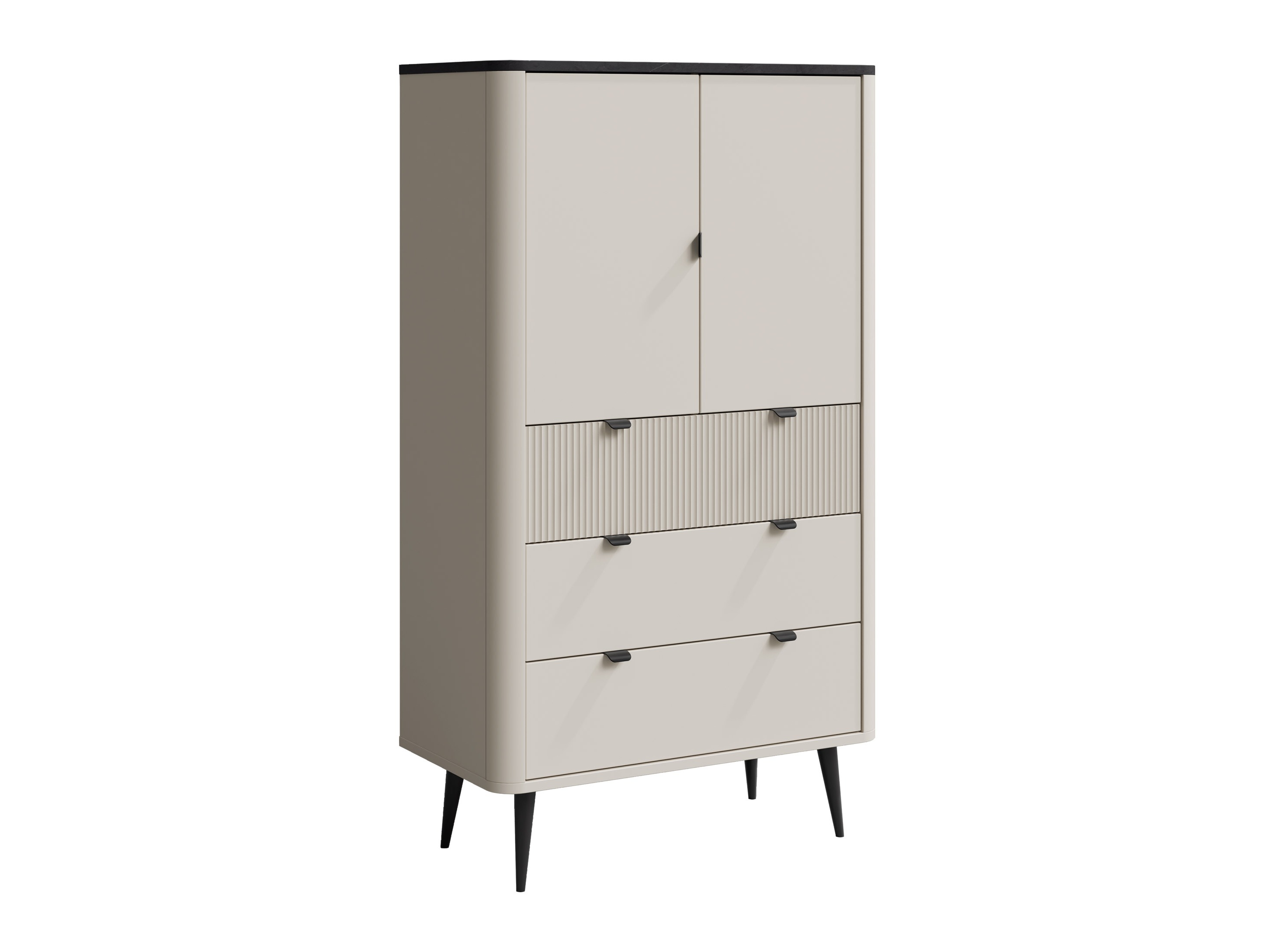 Plaukts Lufela 104 (Kašmirs + Pelēks marmors)