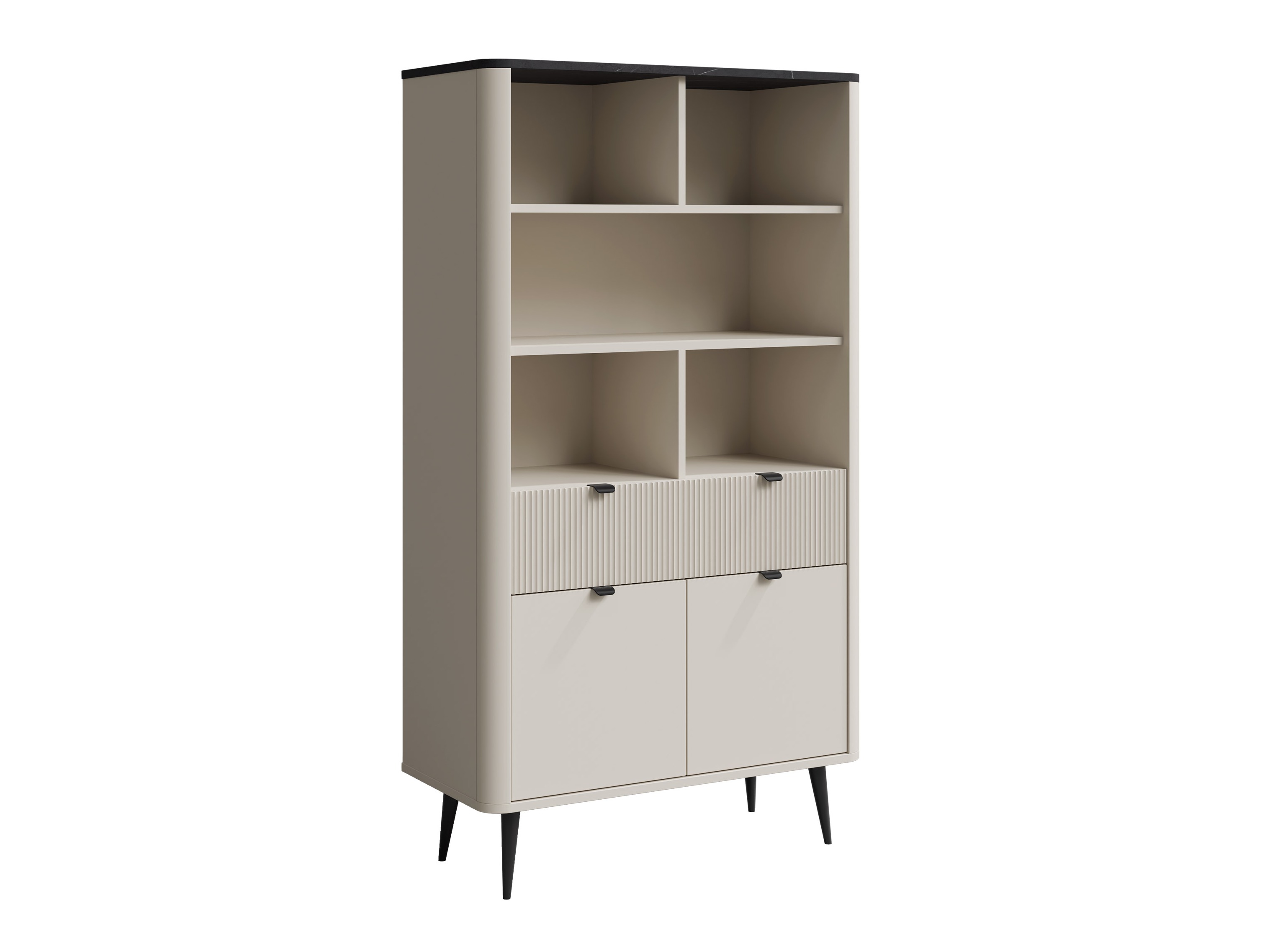 Plaukts Lufela 108 (Kašmirs + Pelēks marmors)