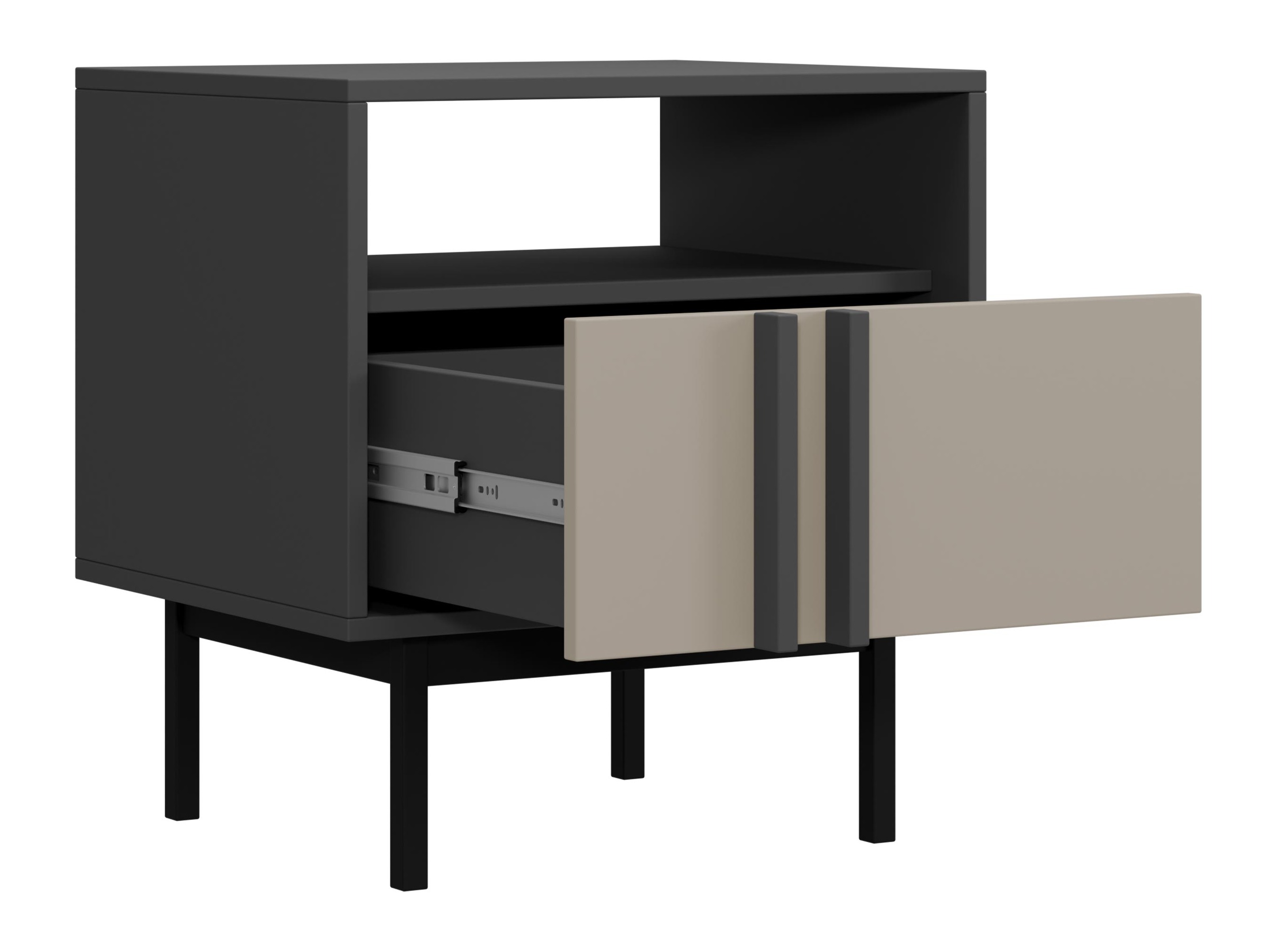 Прикроватная тумбочка Levali 112 (Бежевый)