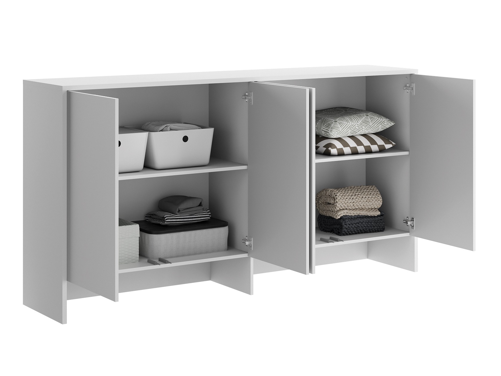 Skapis Concept Pro Lenart Levfere 120 (Balts)