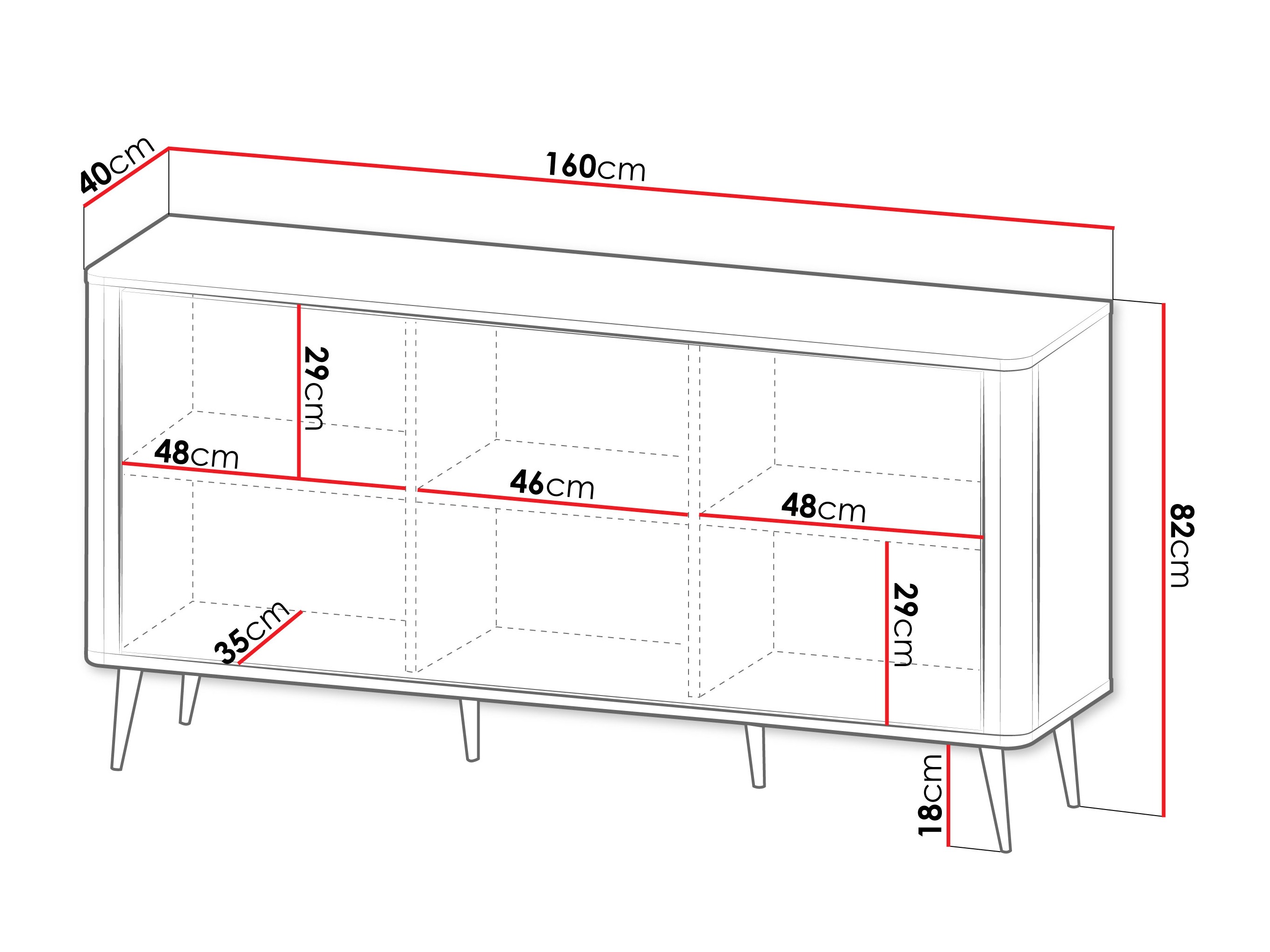Skapis Lufela 106 (Kašmirs + Pelēks marmors)