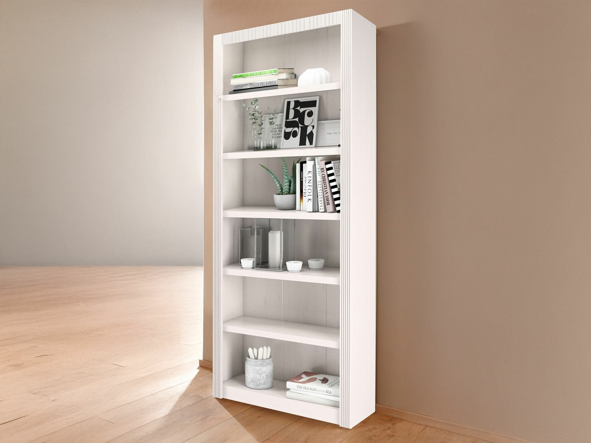 Стеллаж Orlmara 100 (Белый)