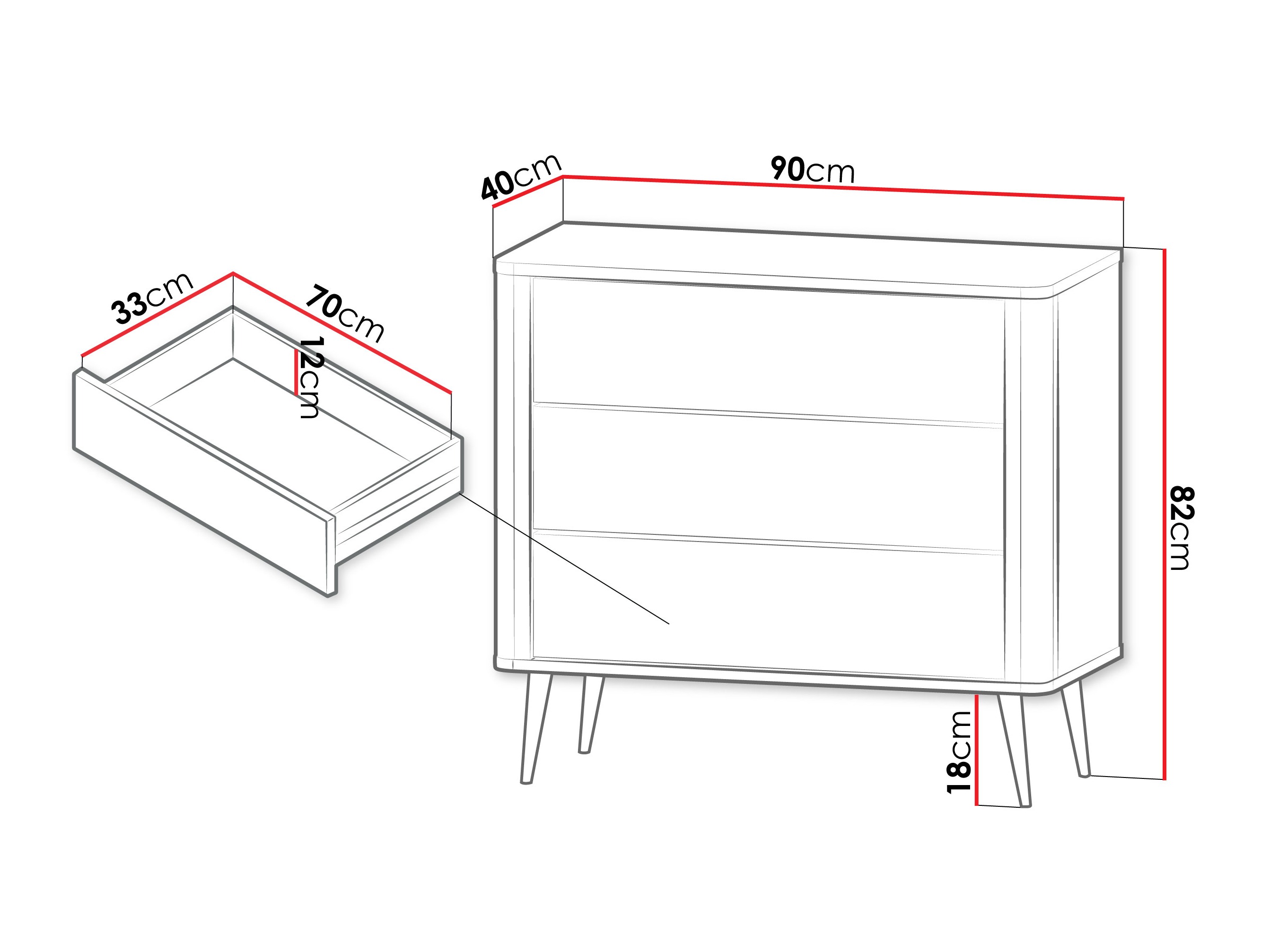 Kumode Lufela 110 (Kašmirs + Pelēks marmors)