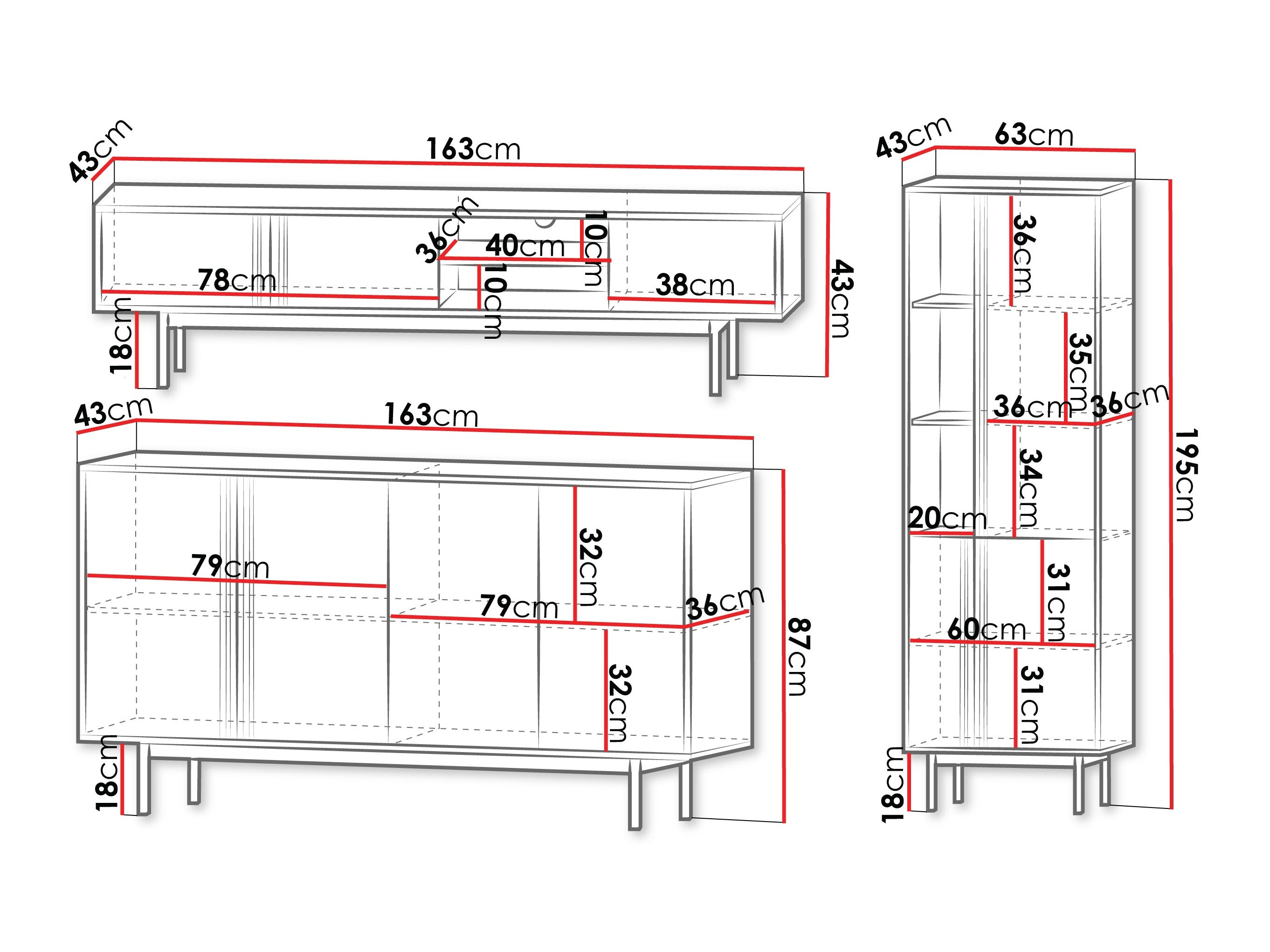 Набор для гостиной Levali 115 (Пыльно-зеленый)