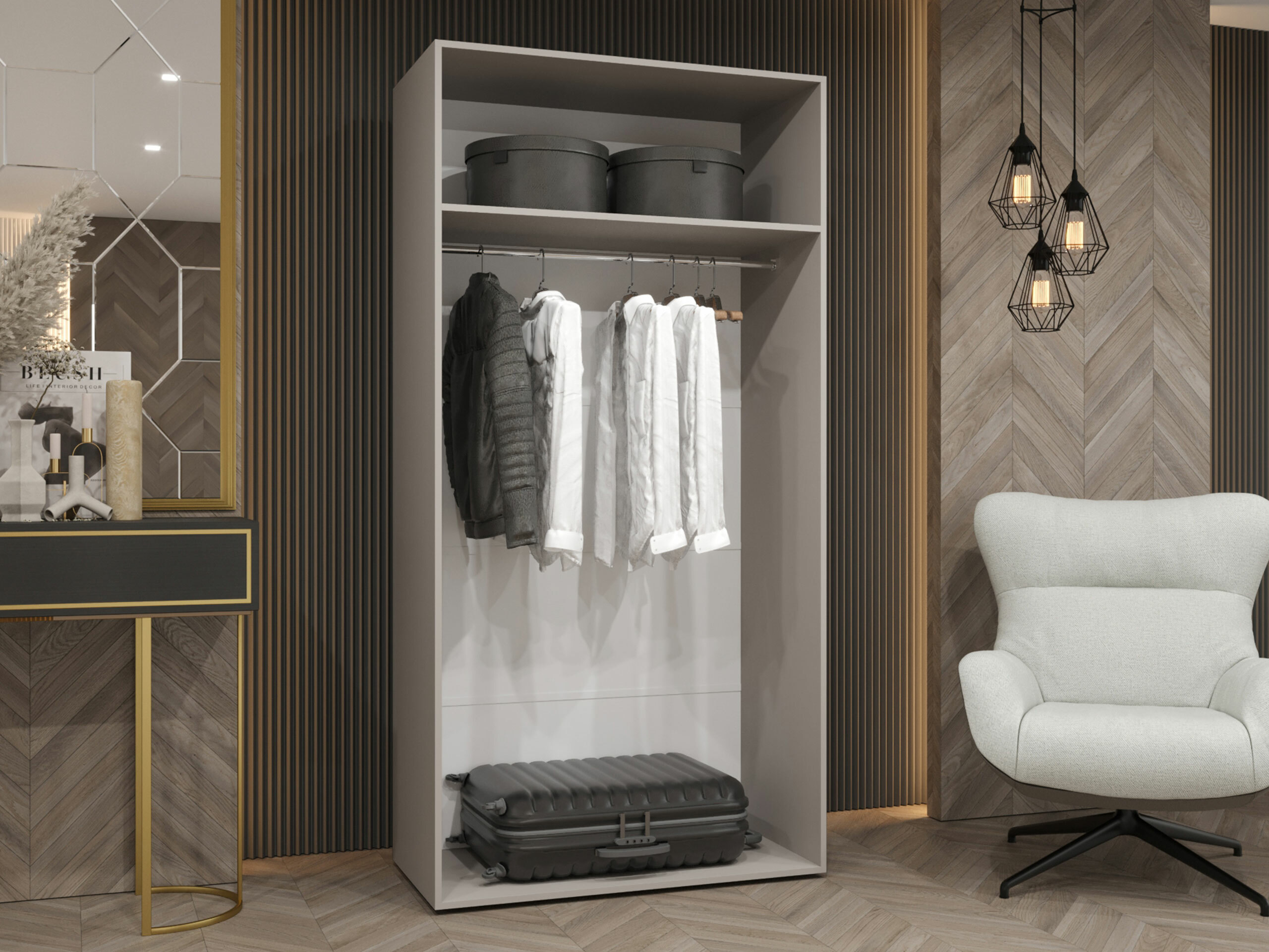 Шкаф Hartford 510 (Белый)