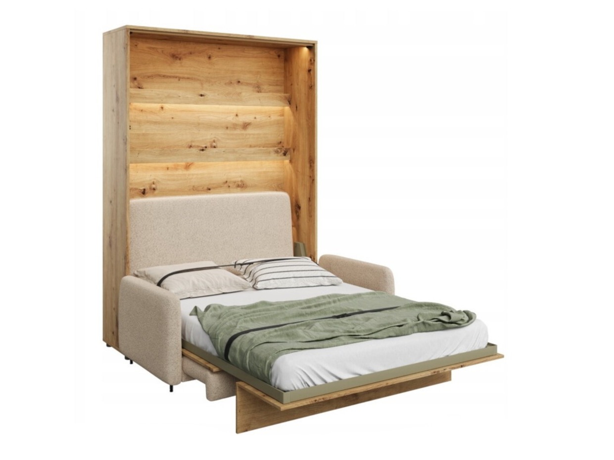 Siena gulta Concept Pro Lenart Levfere 138 (Artisan ozols + Bēšs)