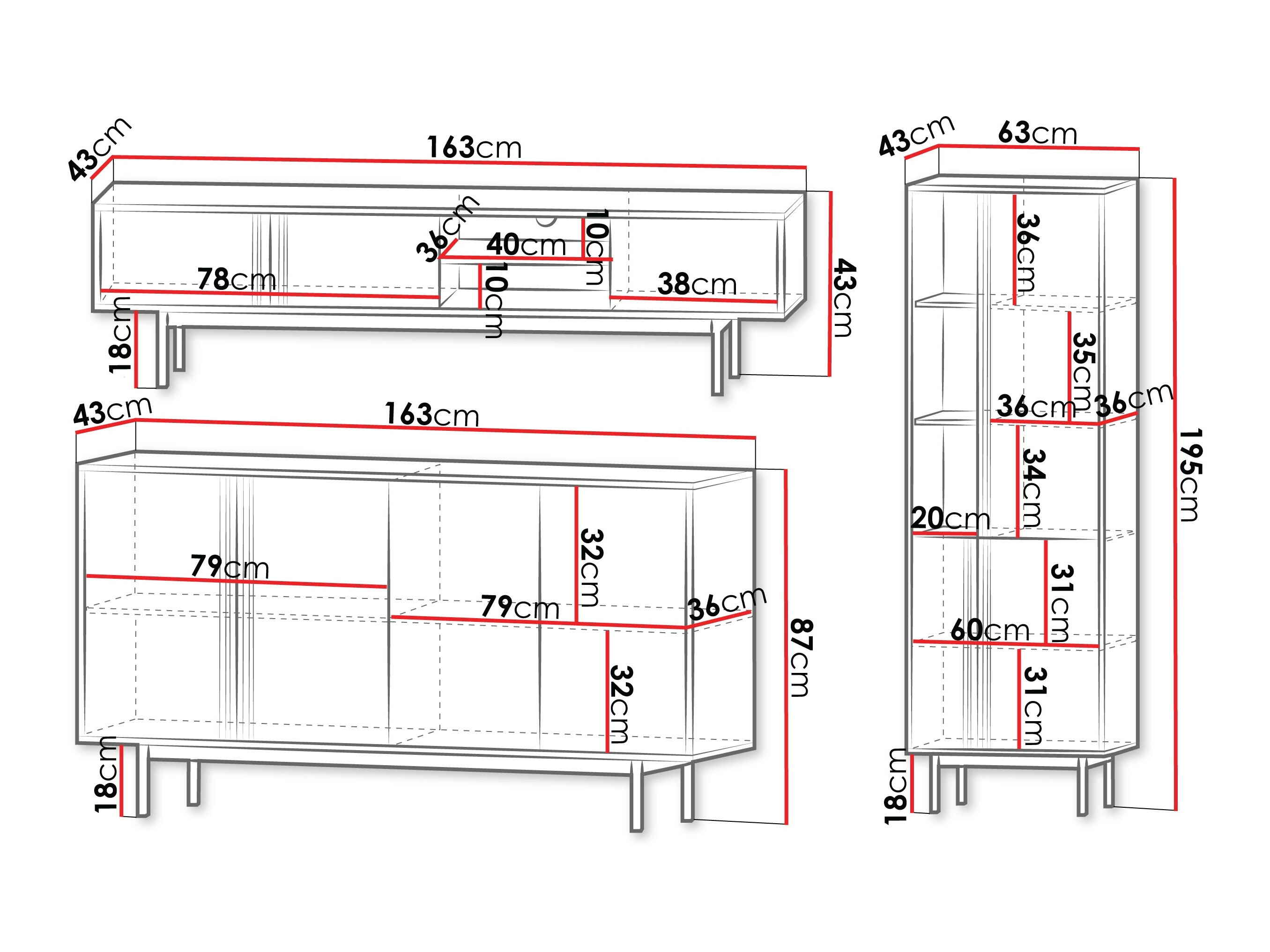 Viesistabas komplekts Levali 115 (Ozols)