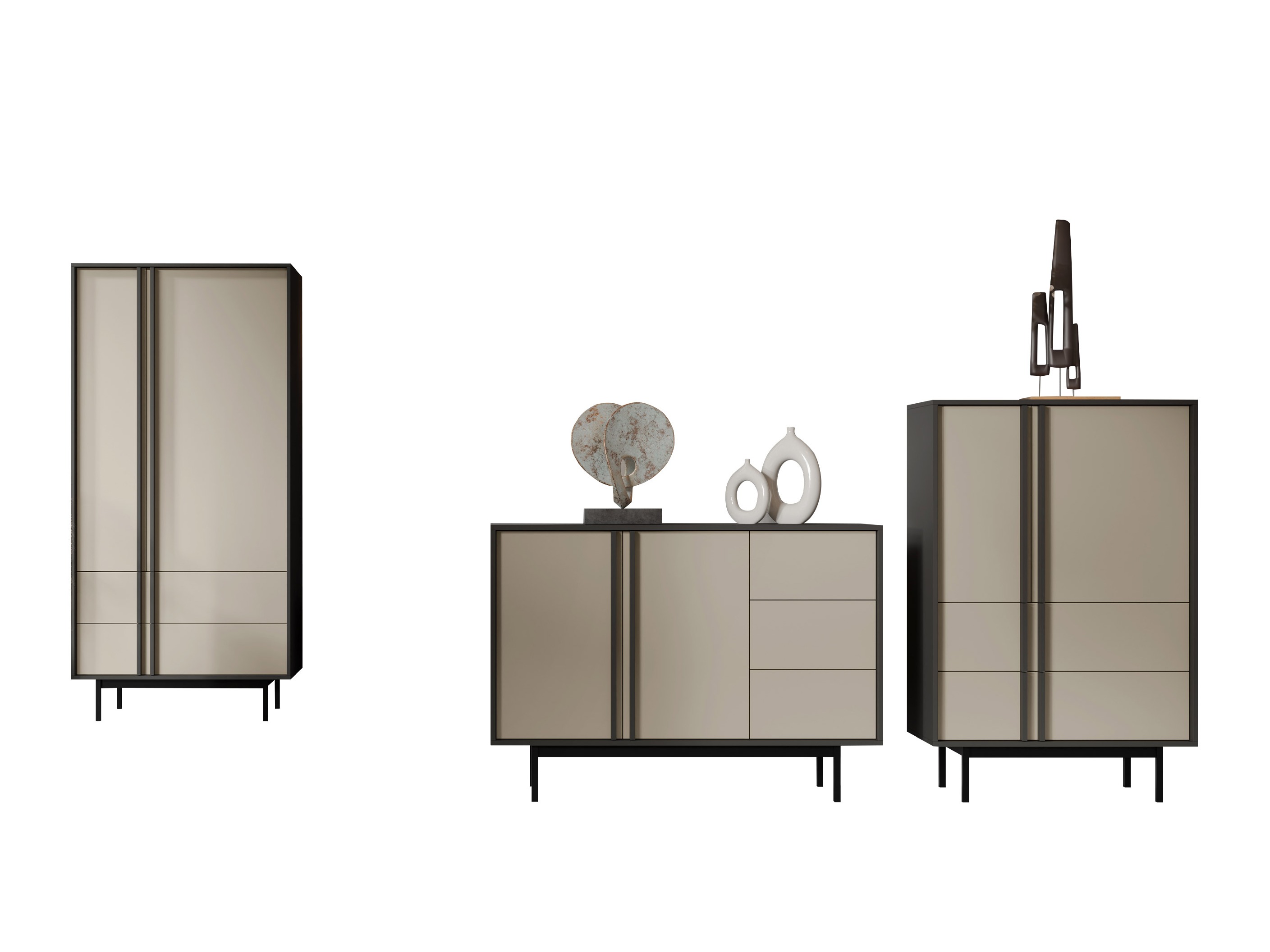 Viesistabas komplekts Levali 116 (Bēšs)