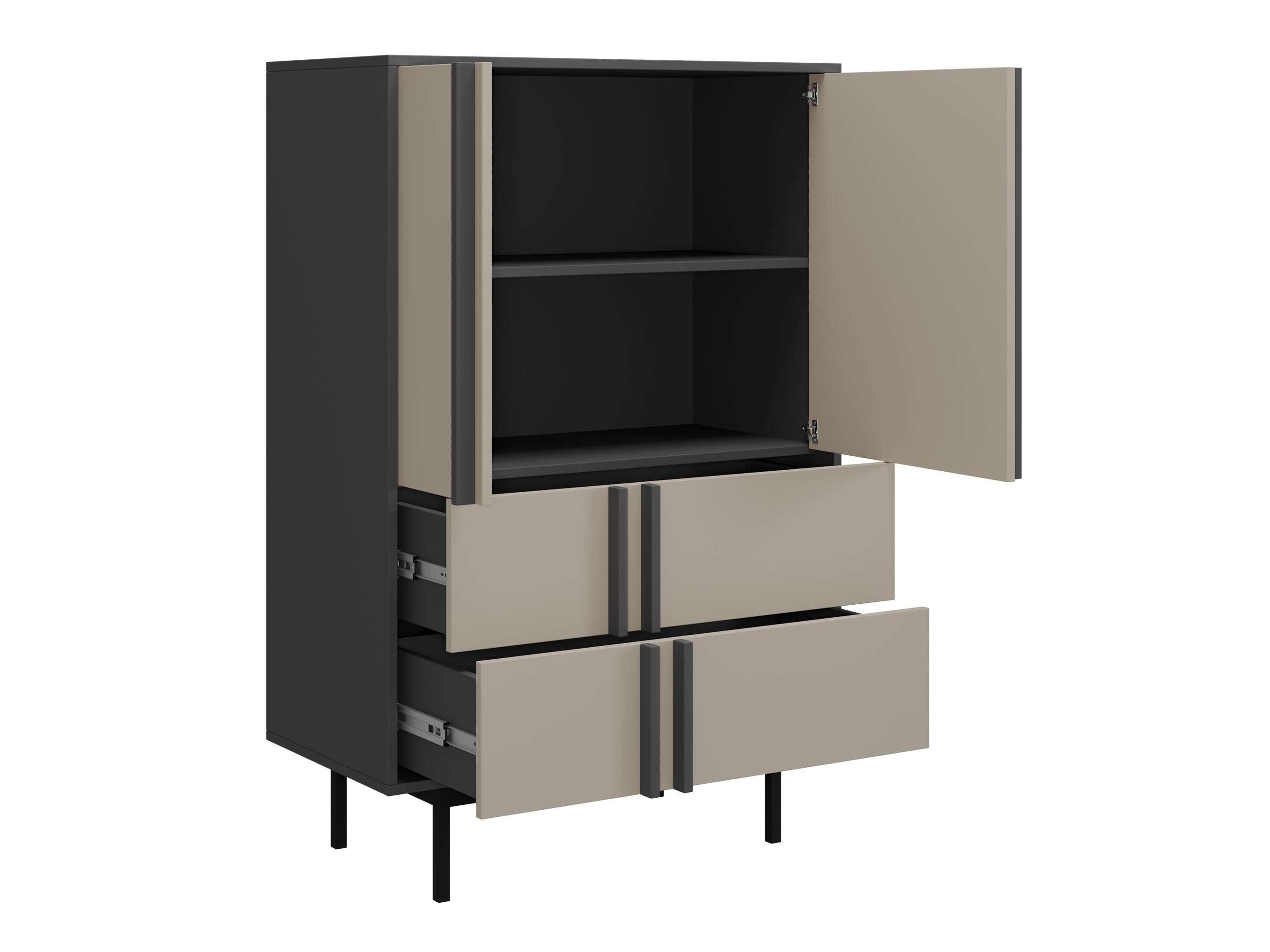 Viesistabas komplekts Levali 116 (Putekļaini zaļa)