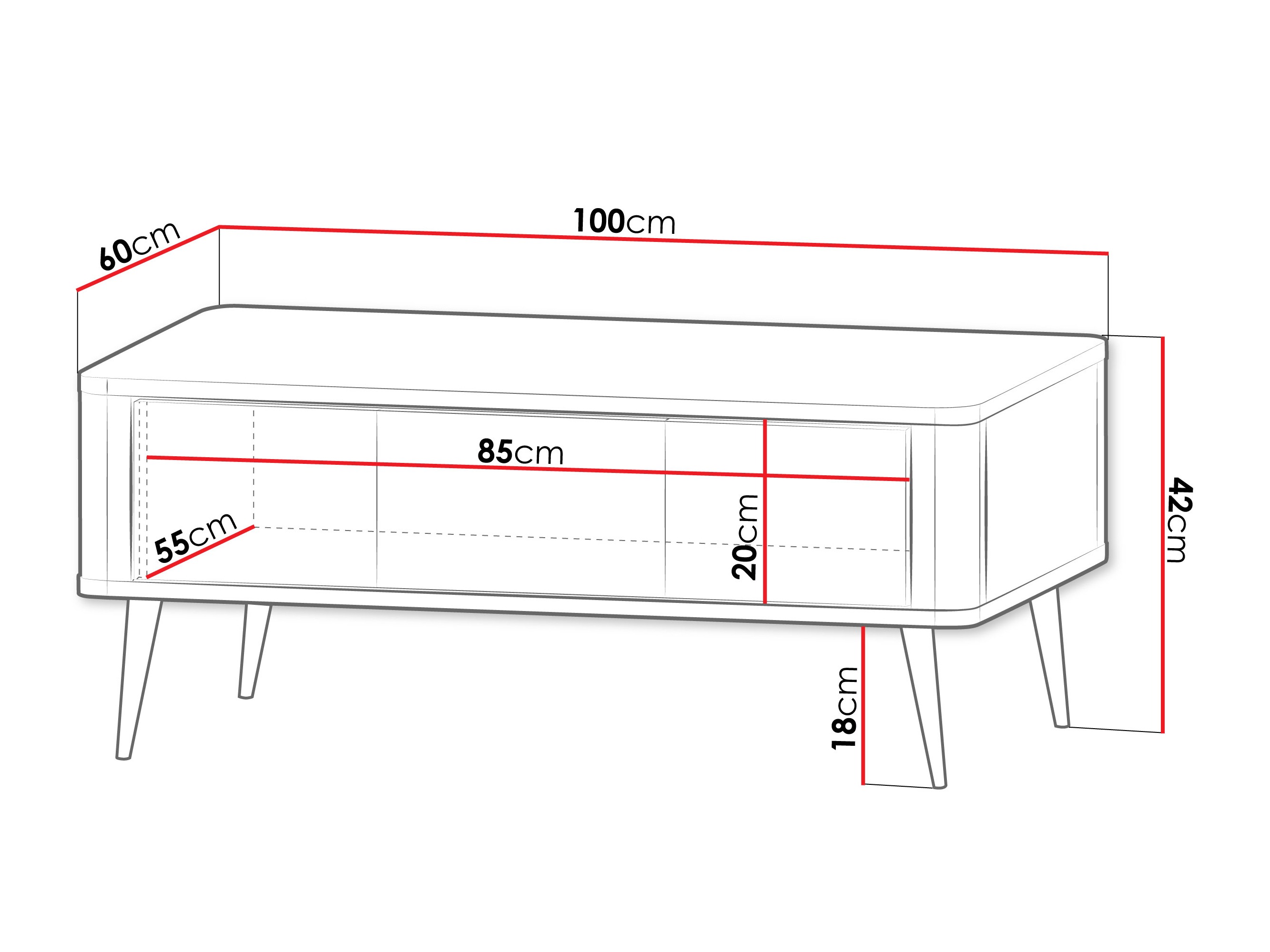 Журнальный столик Lufela 115 (Кашемир + Серый мрамор)