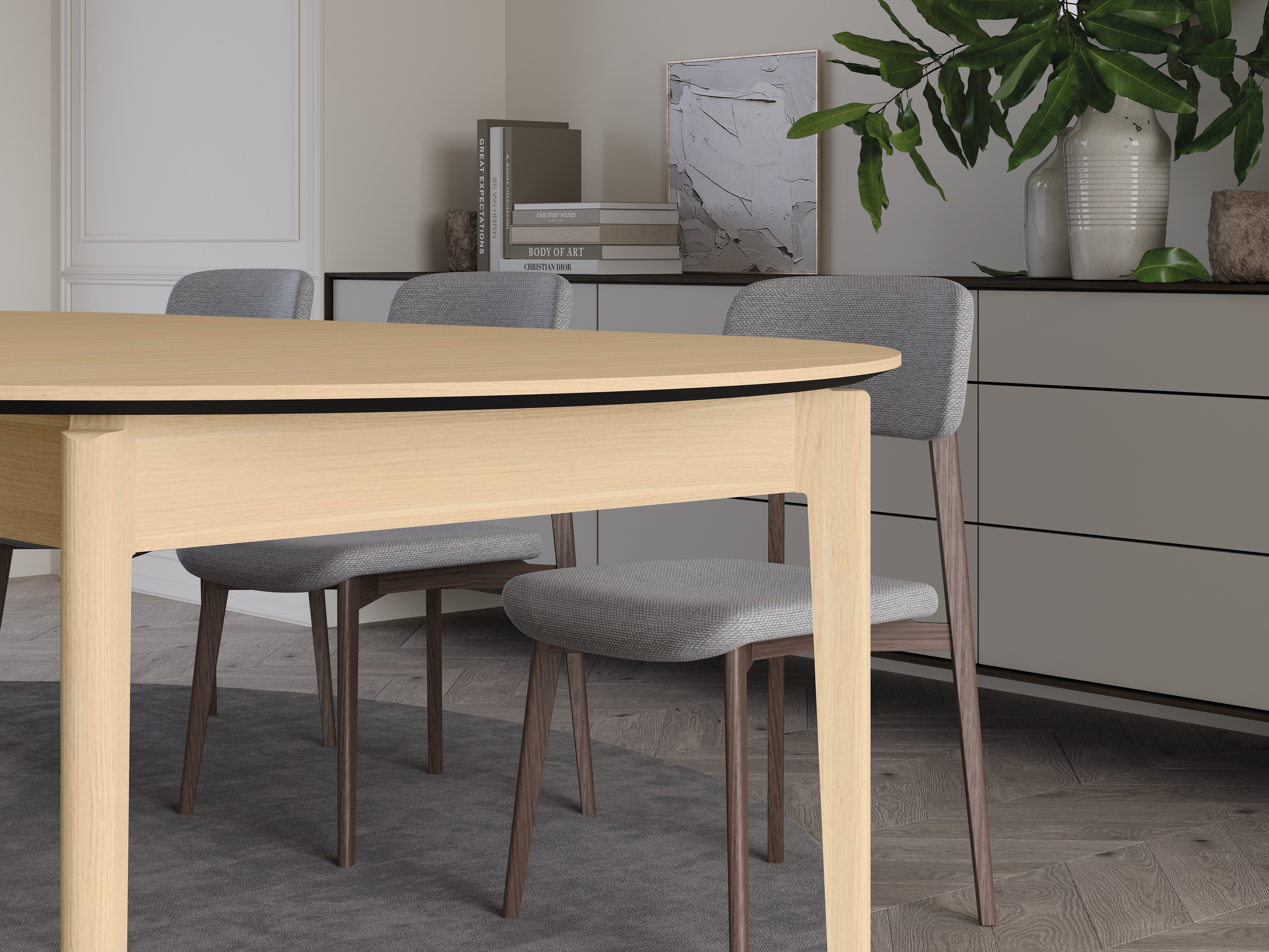 Cтол Fresno 175 (Светлый дуб)