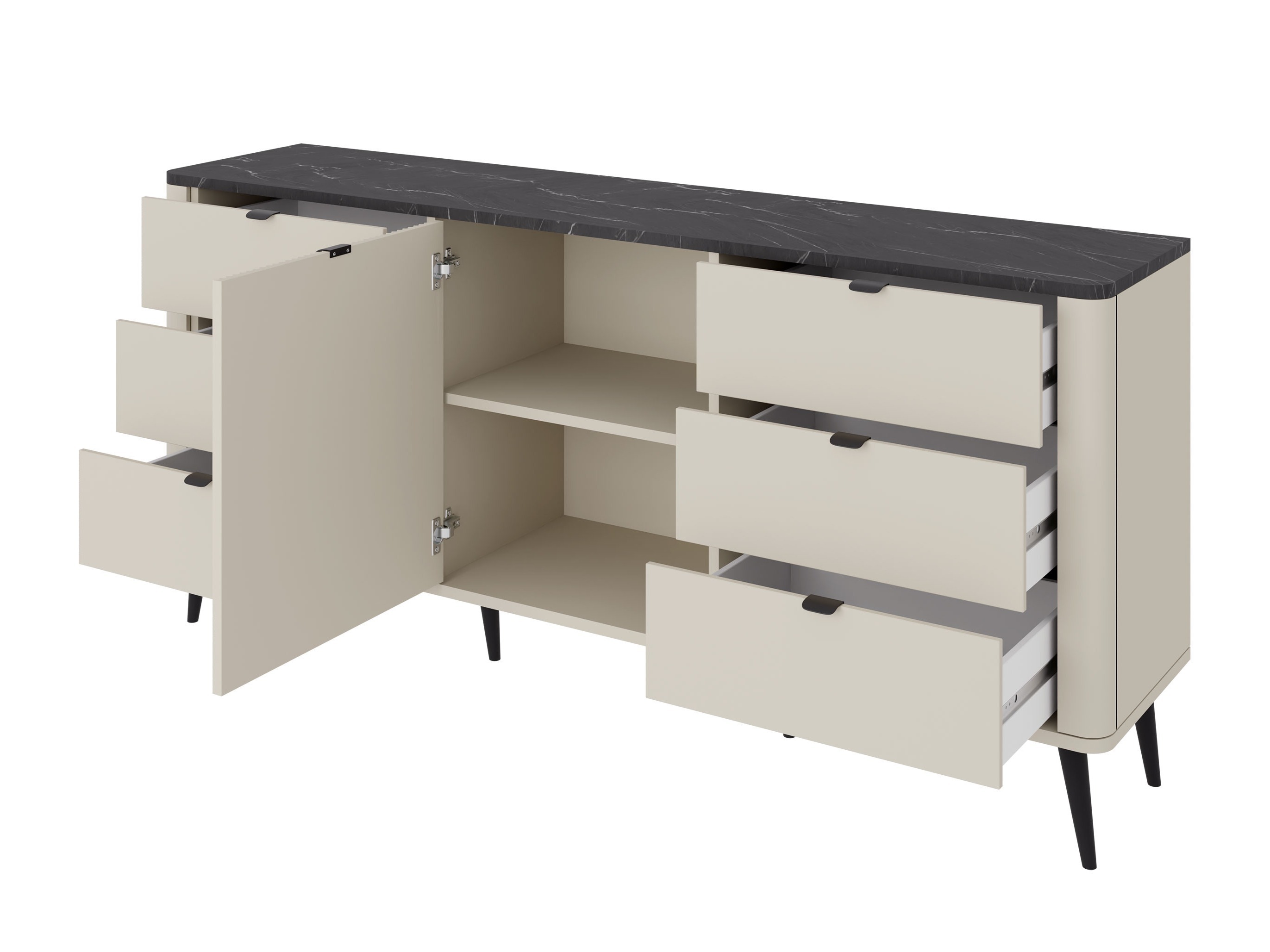 Набор для гостиной Lufela 122 (Кашемир + Серый мрамор)