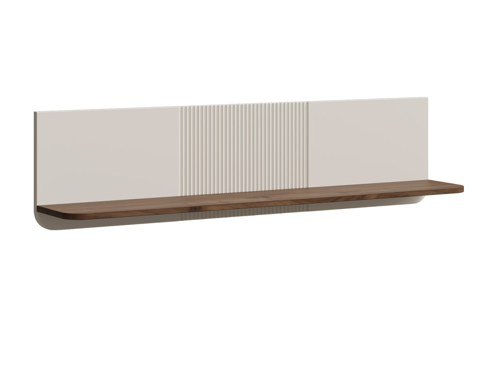 Настенная полка Lufela 118 (Кашемир + Грецкий орех)