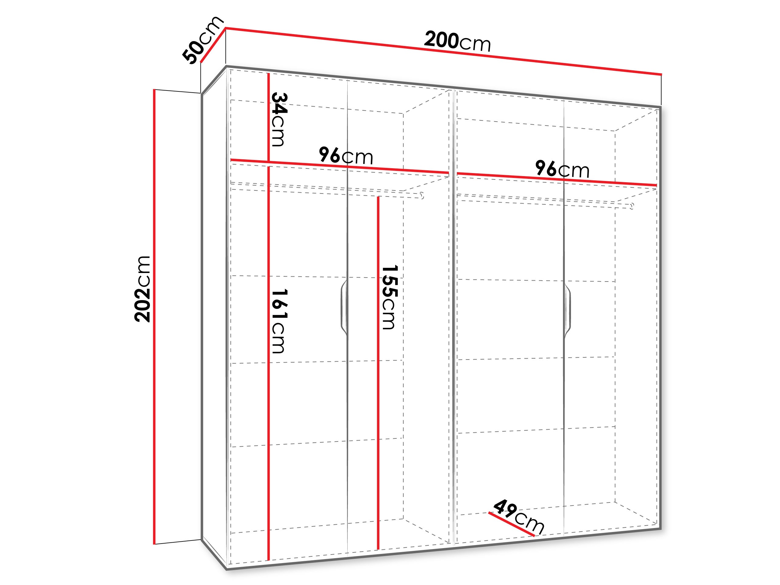 Шкаф Hartford 514 (Чёрный)