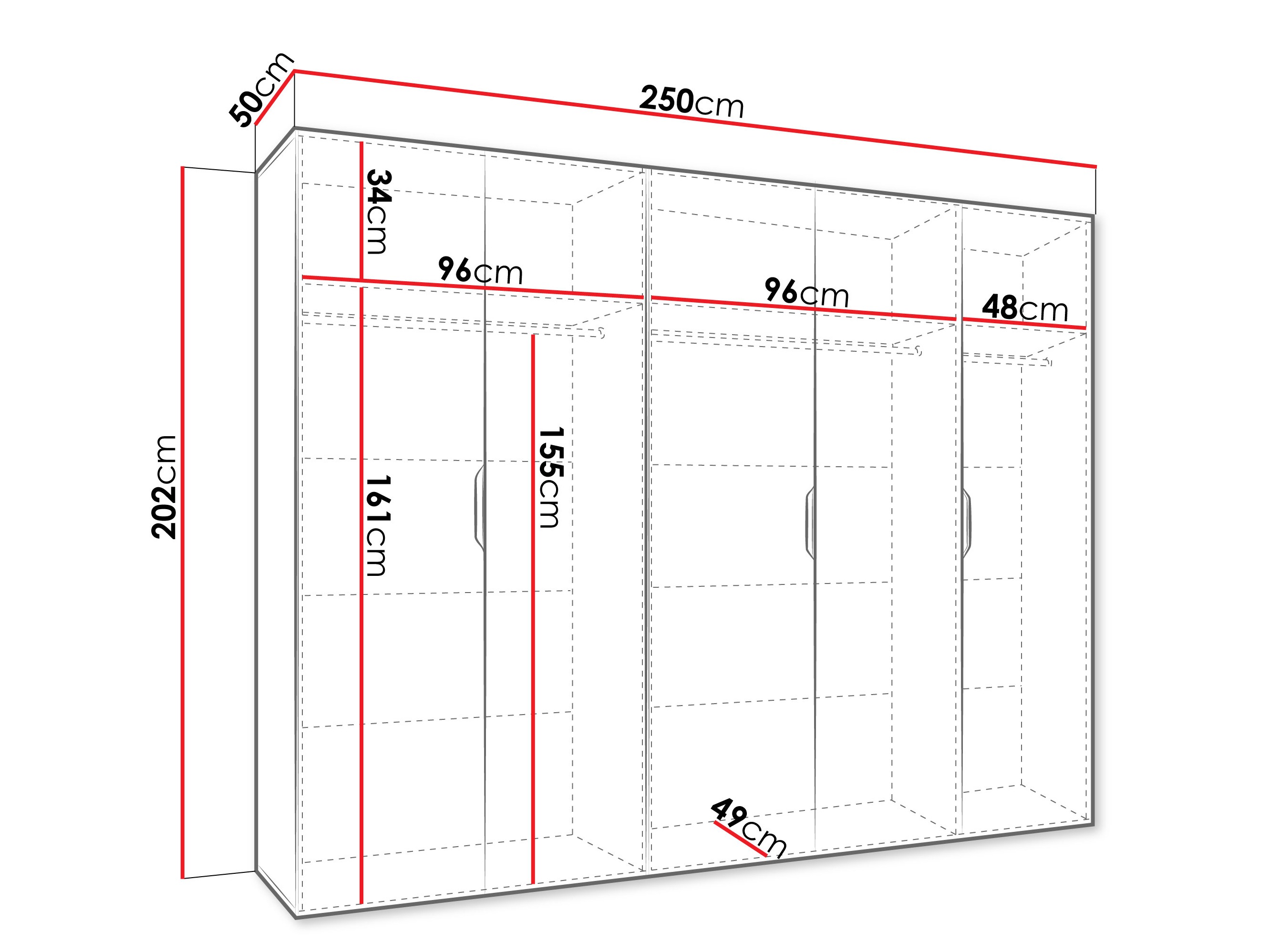 Шкаф Hartford 515 (Кашемир)