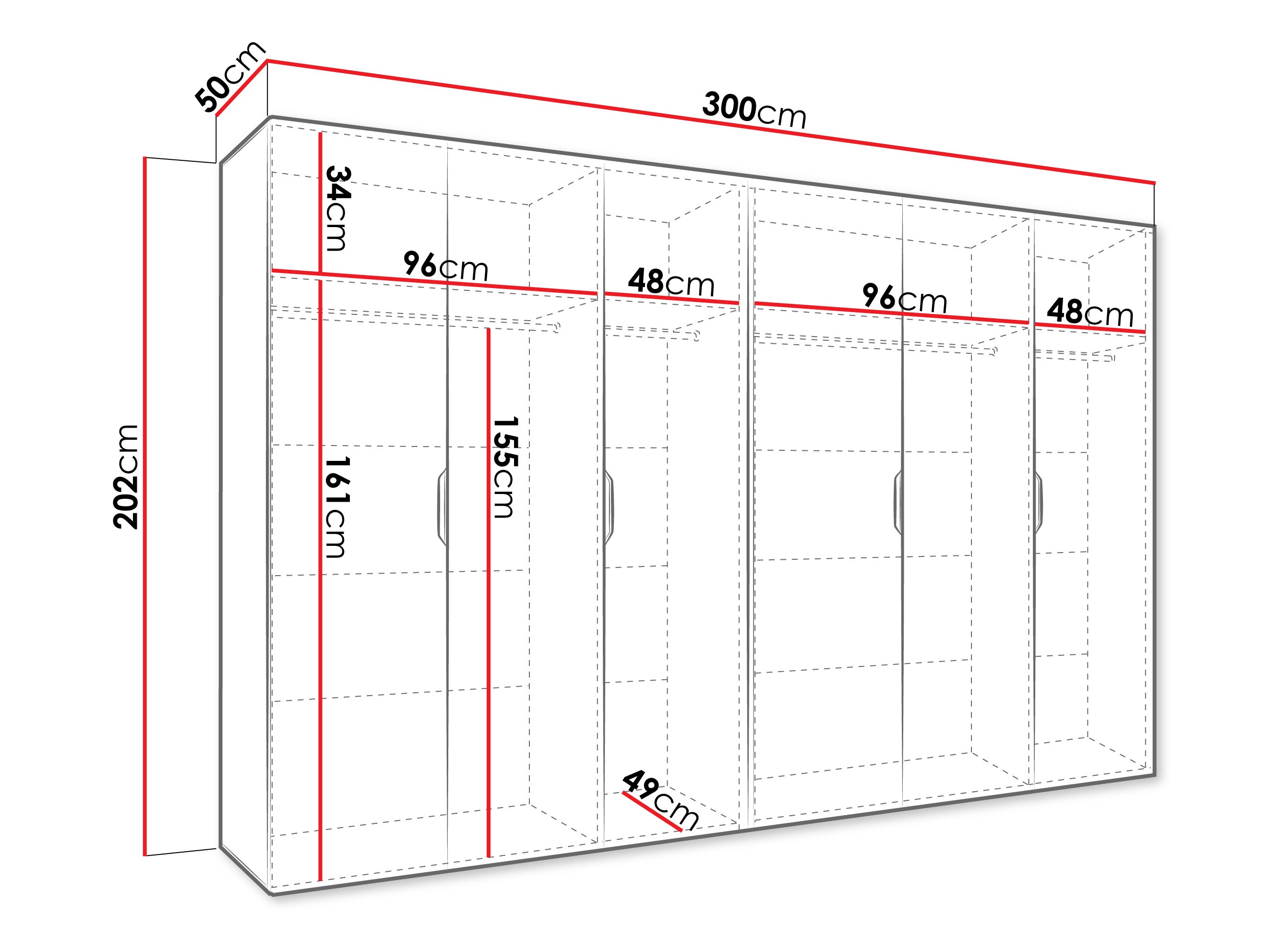 Шкаф Hartford 517 (Белый)