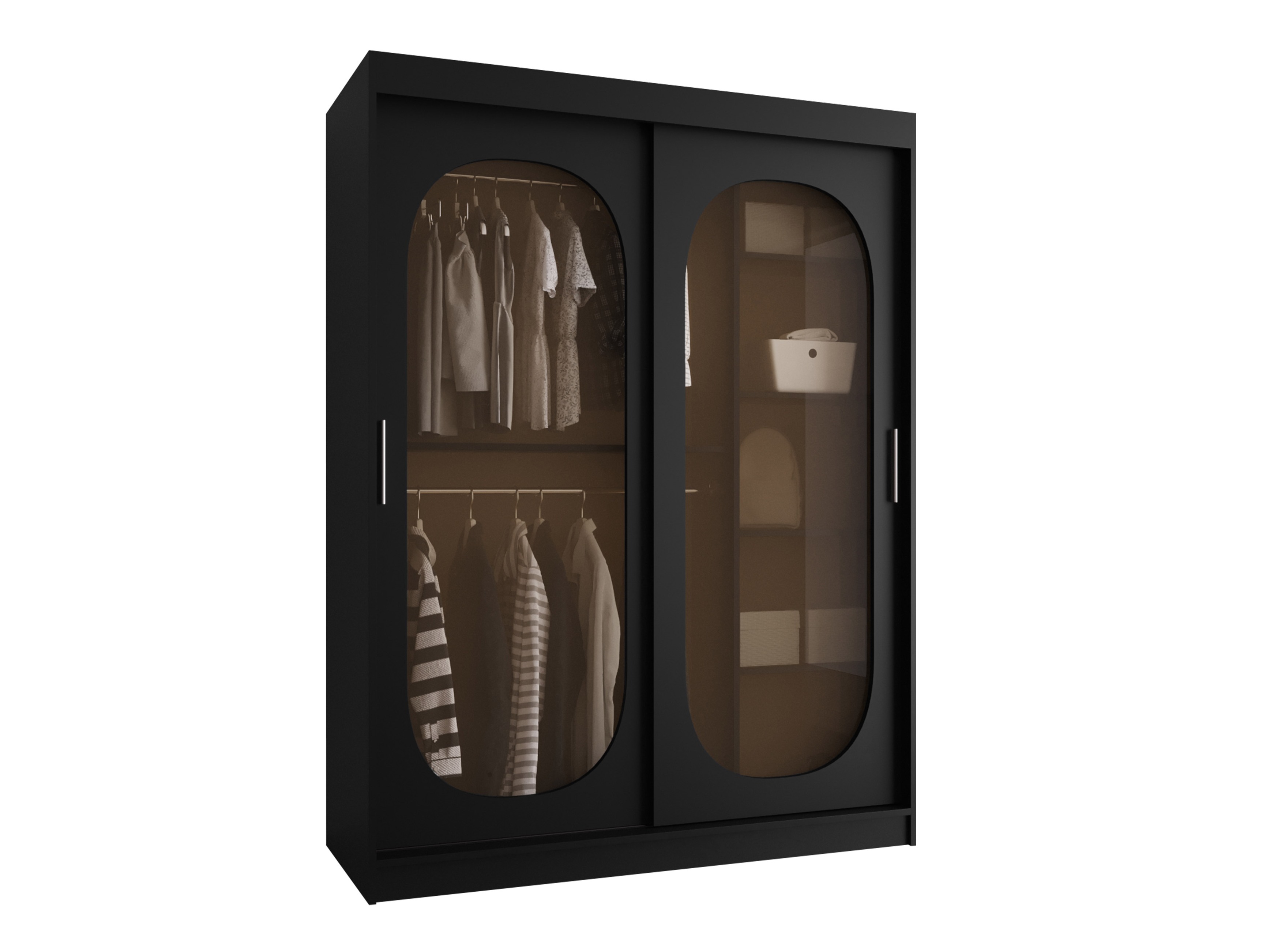 Skapis Hartford 519 (Melns)