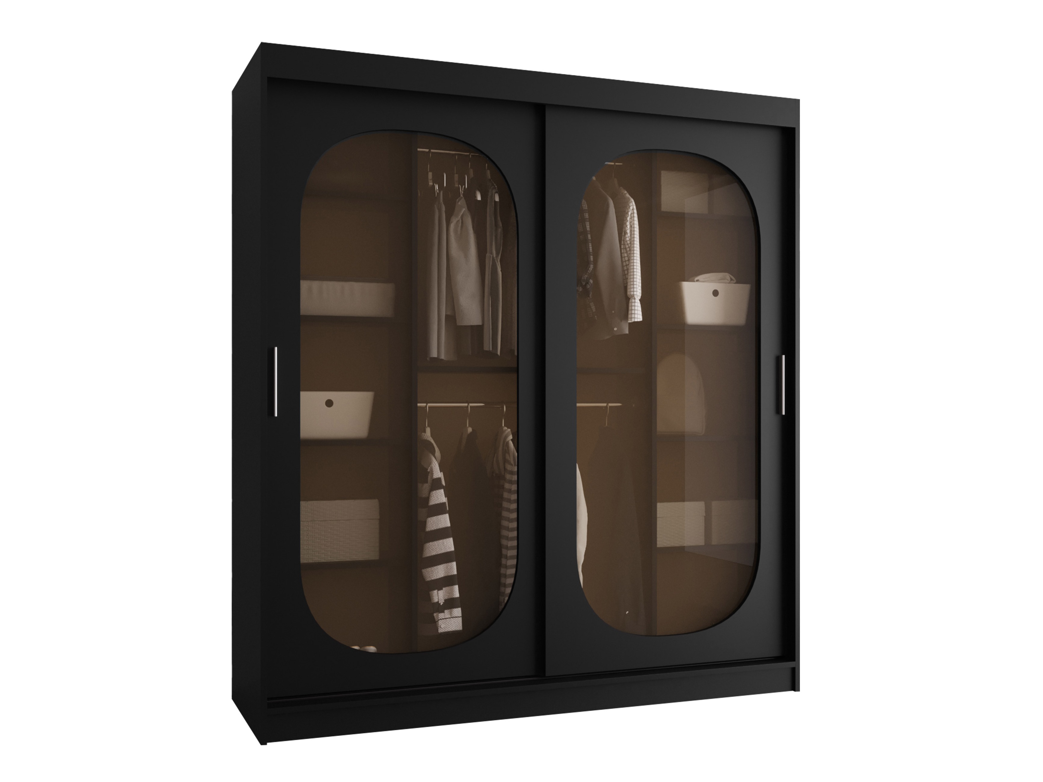 Skapis Hartford 520 (Melns)